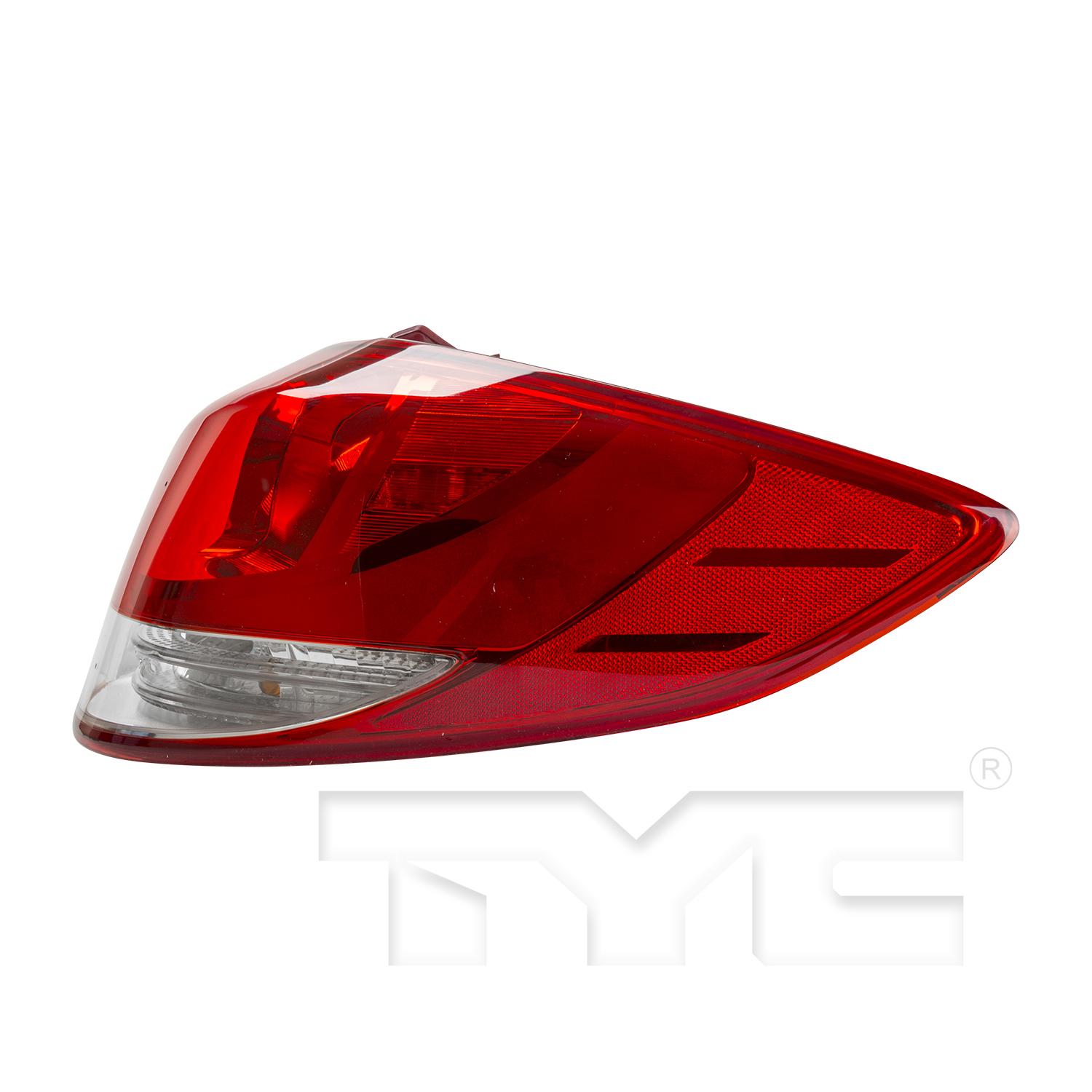 TYC 11648700 Tail Light Assembly product image 3 of 6