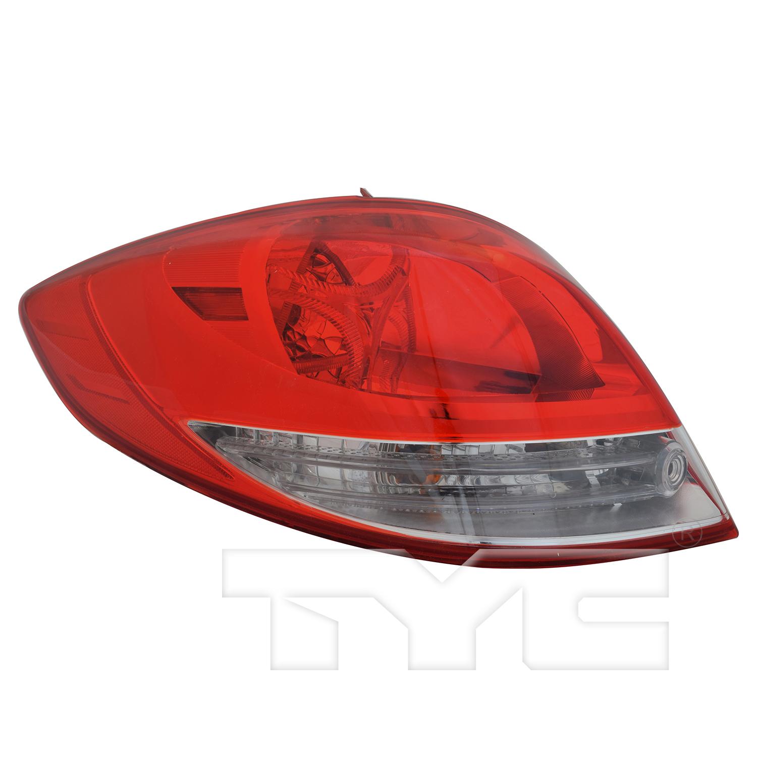 TYC 11648800 Tail Light Assembly product image 1 of 6