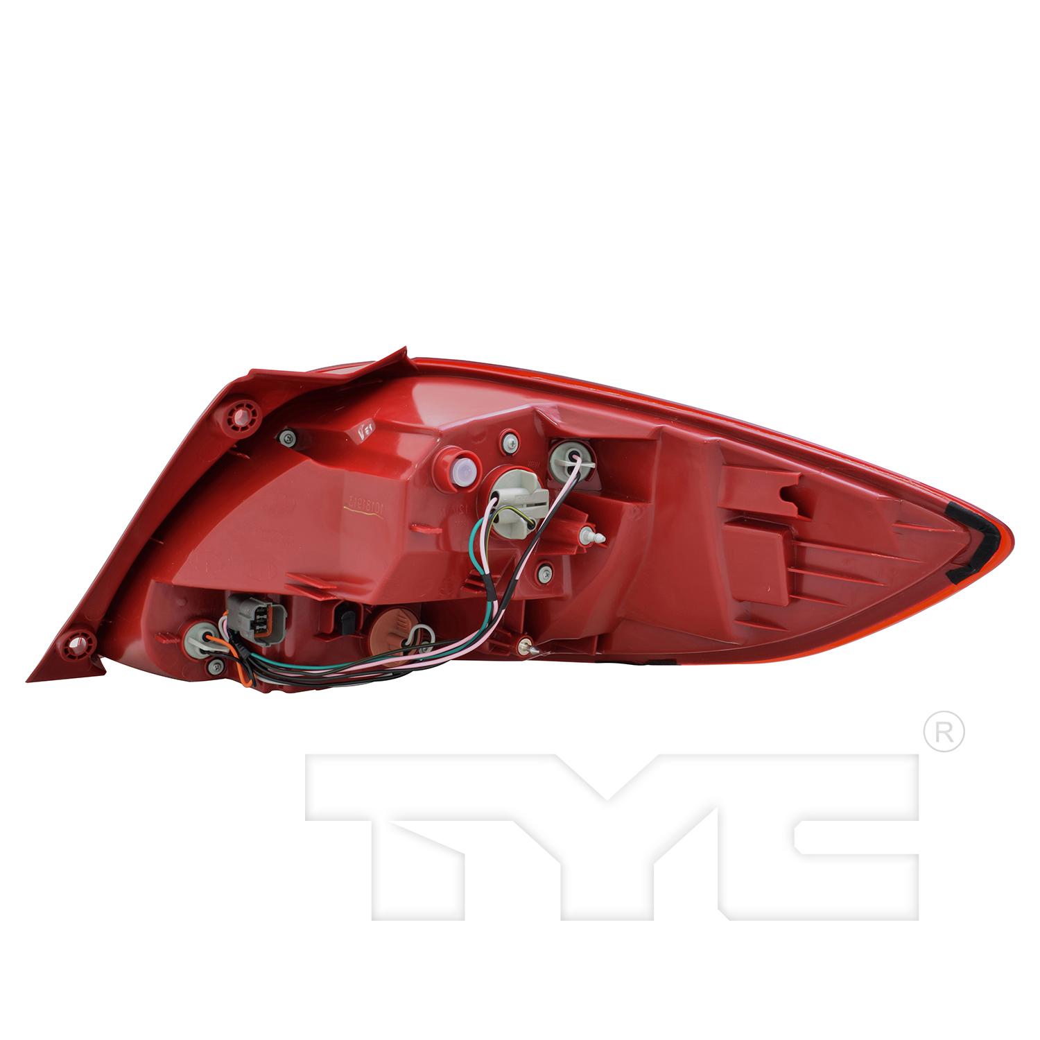 TYC 11648800 Tail Light Assembly product image 2 of 6