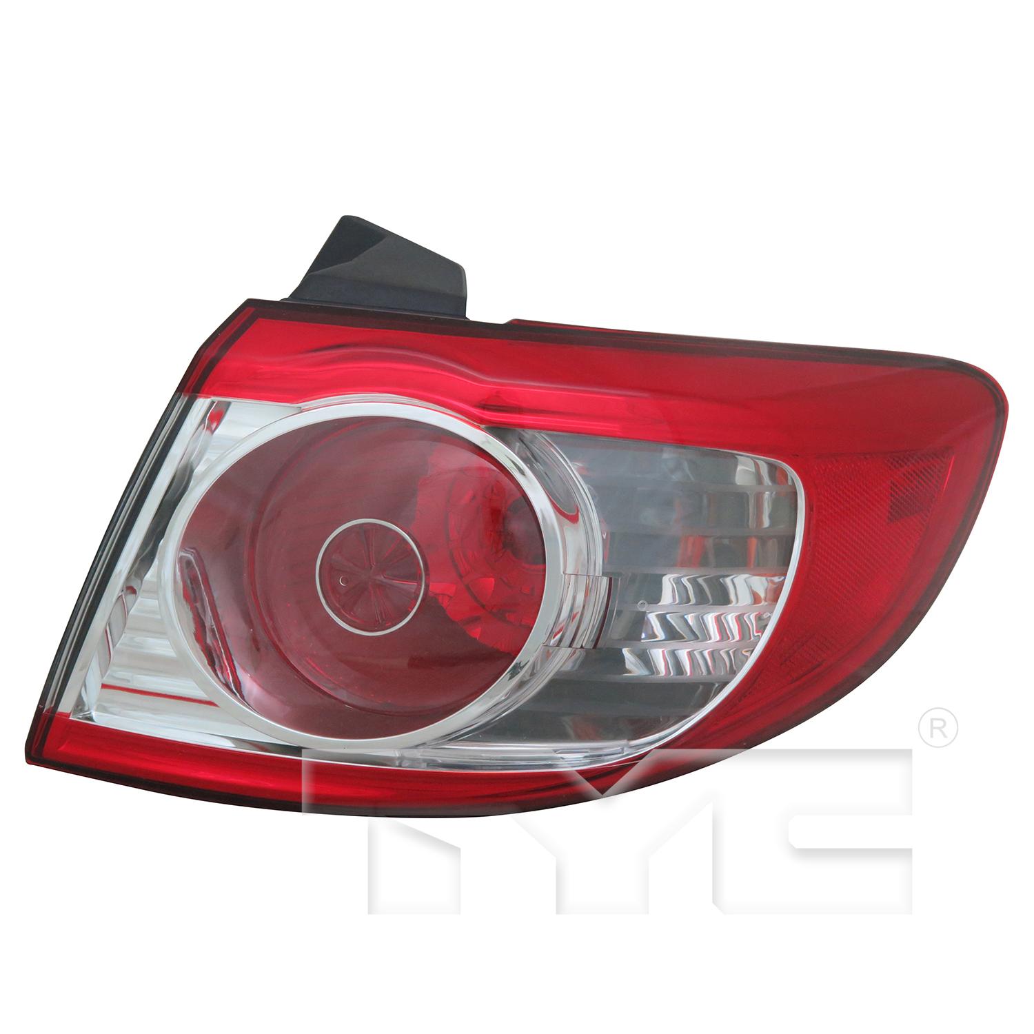 TYC 11649300 Tail Light Assembly product image 1 of 6