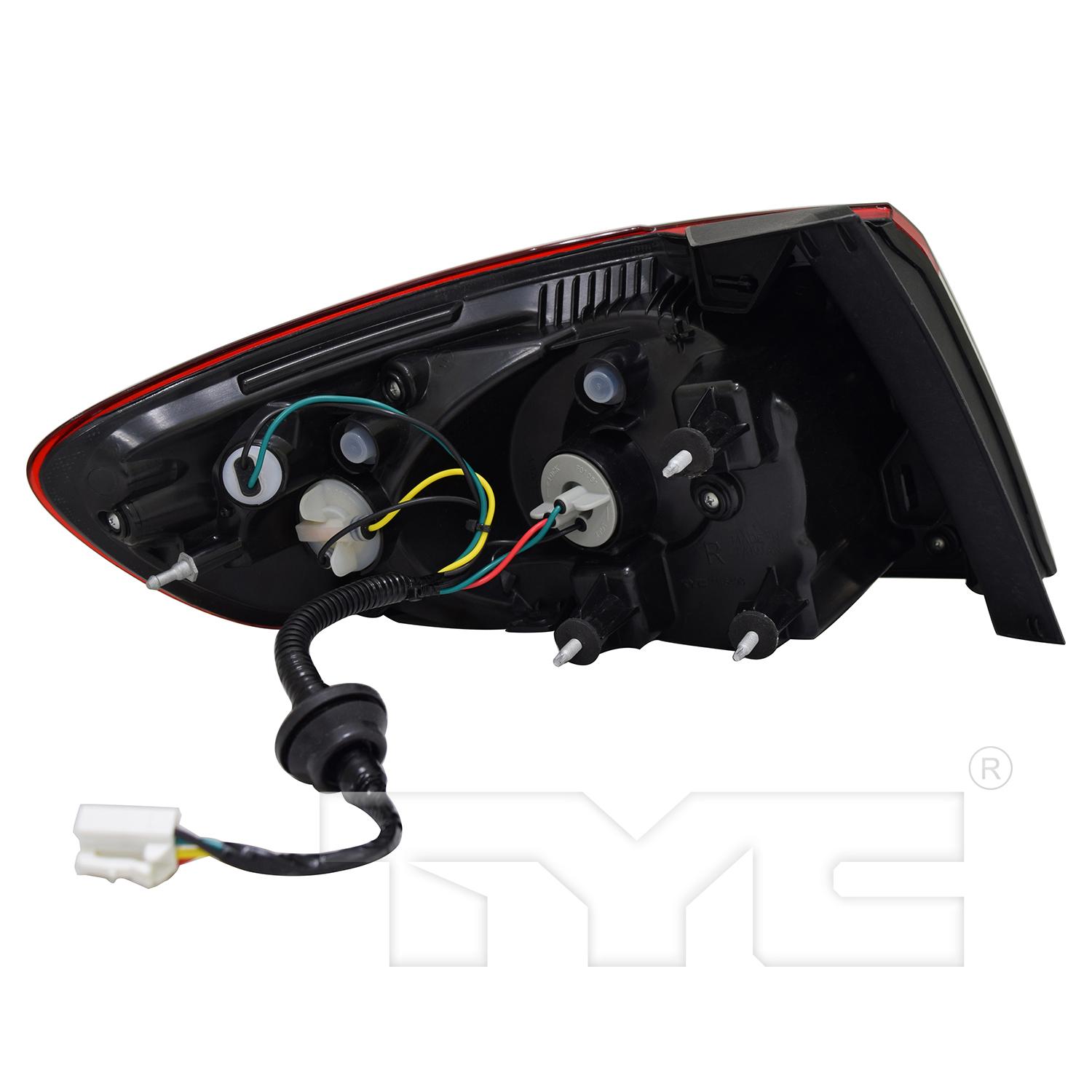 TYC 116493009 Tail Light Assembly product image 2 of 6
