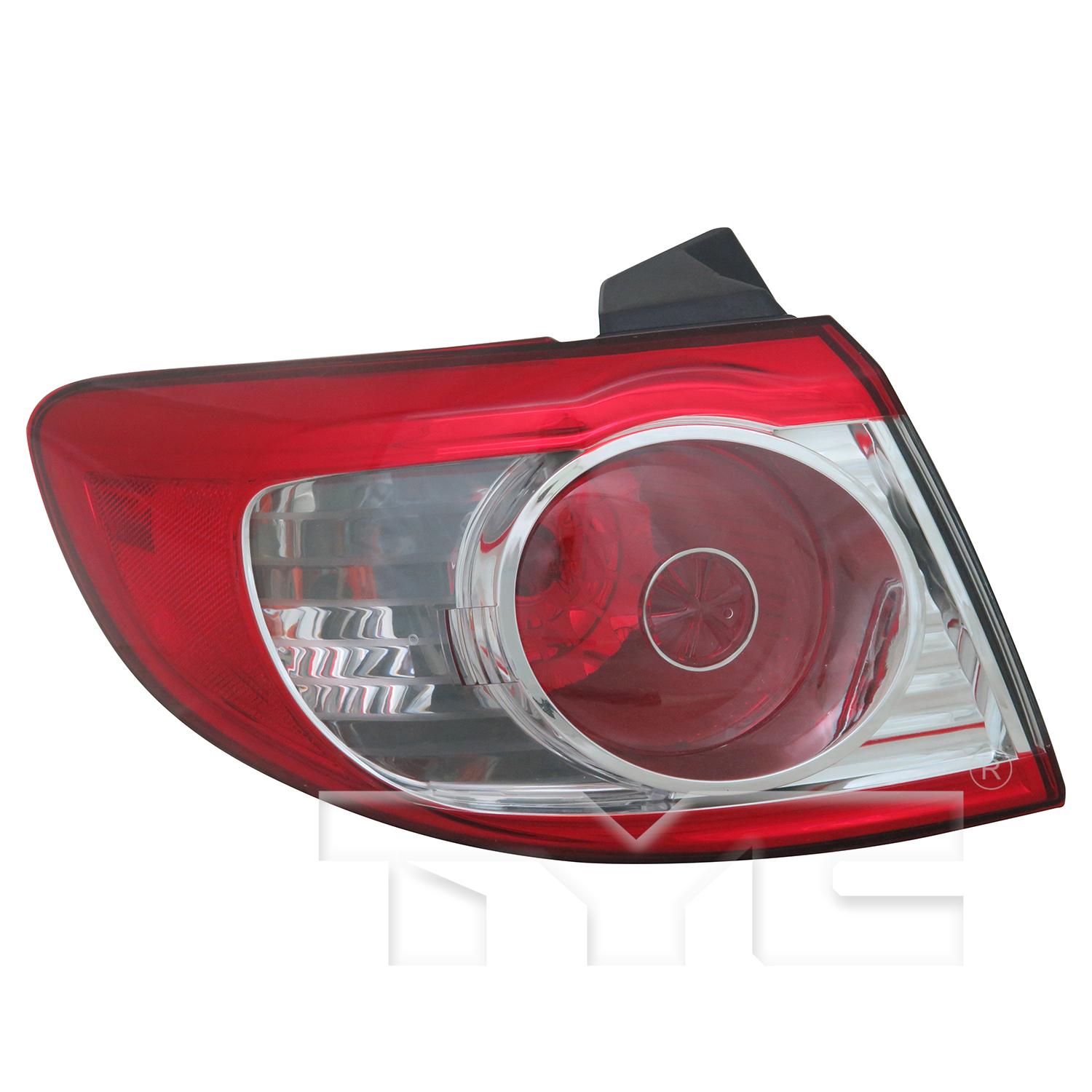 TYC 11649400 Tail Light Assembly product image 1 of 6