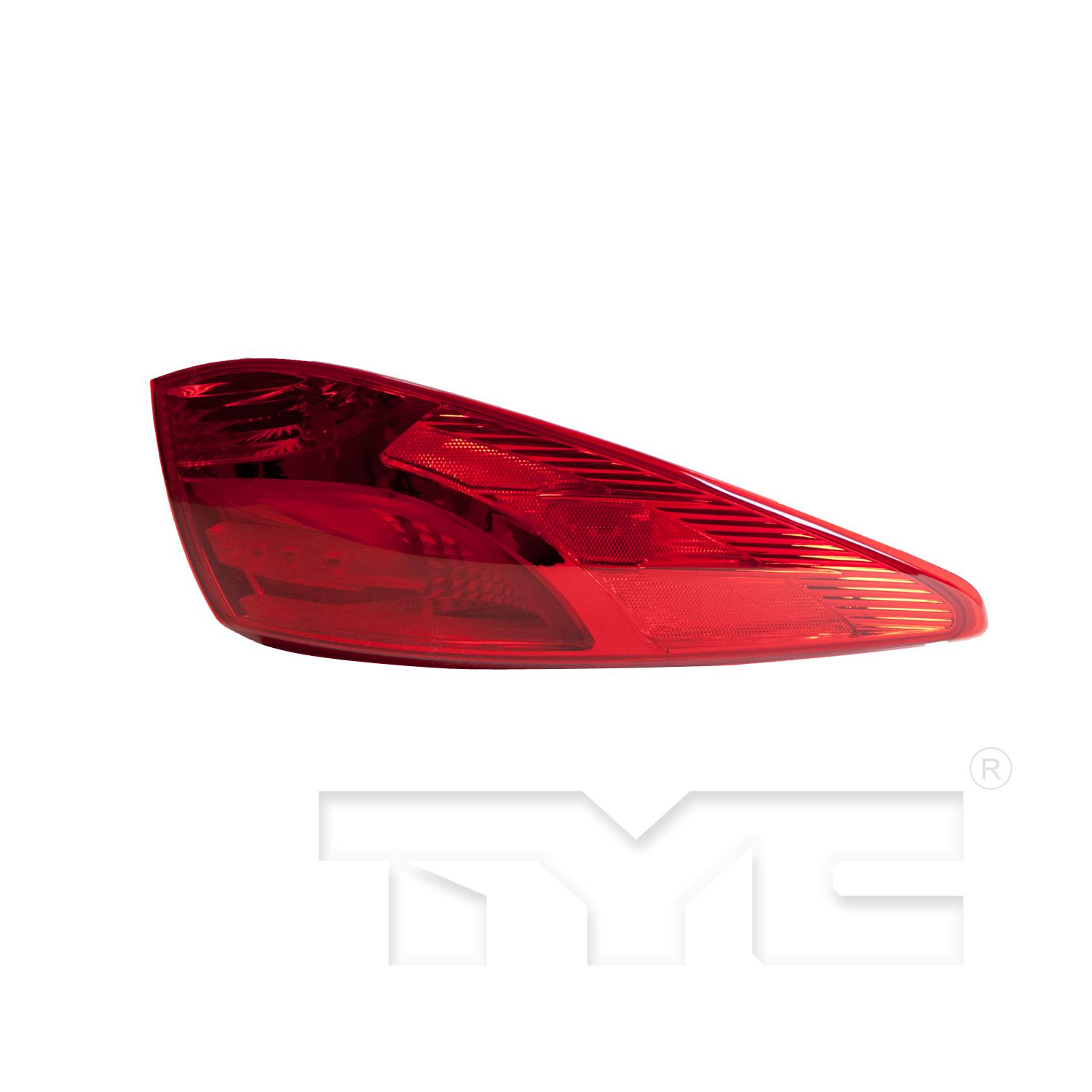 TYC 11649600 Tail Light Assembly product image 1 of 6