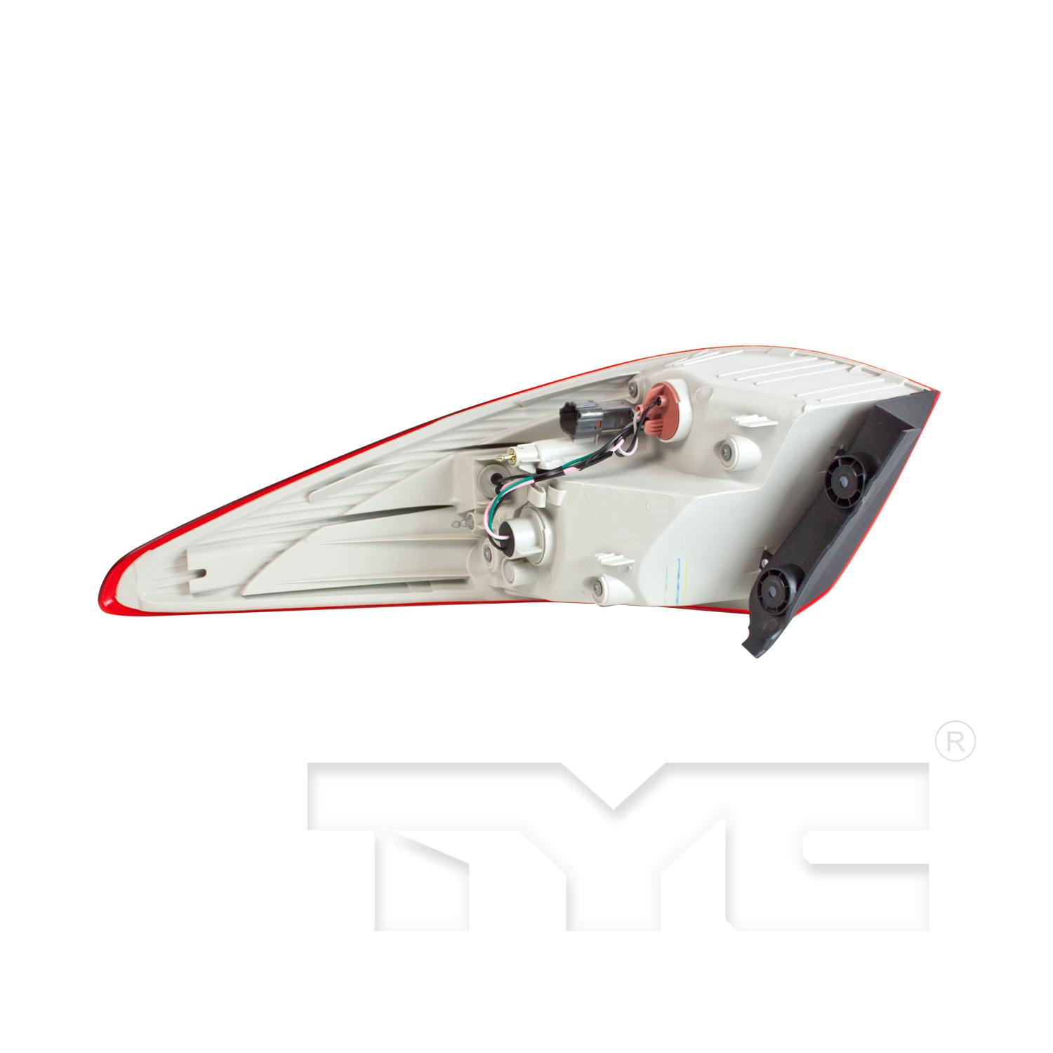 TYC 11649600 Tail Light Assembly product image 2 of 6