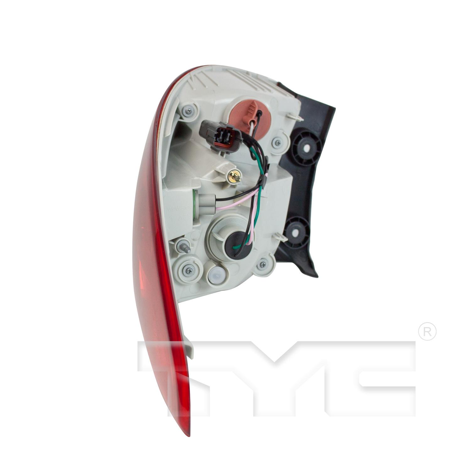 TYC 11649600 Tail Light Assembly product image 4 of 6