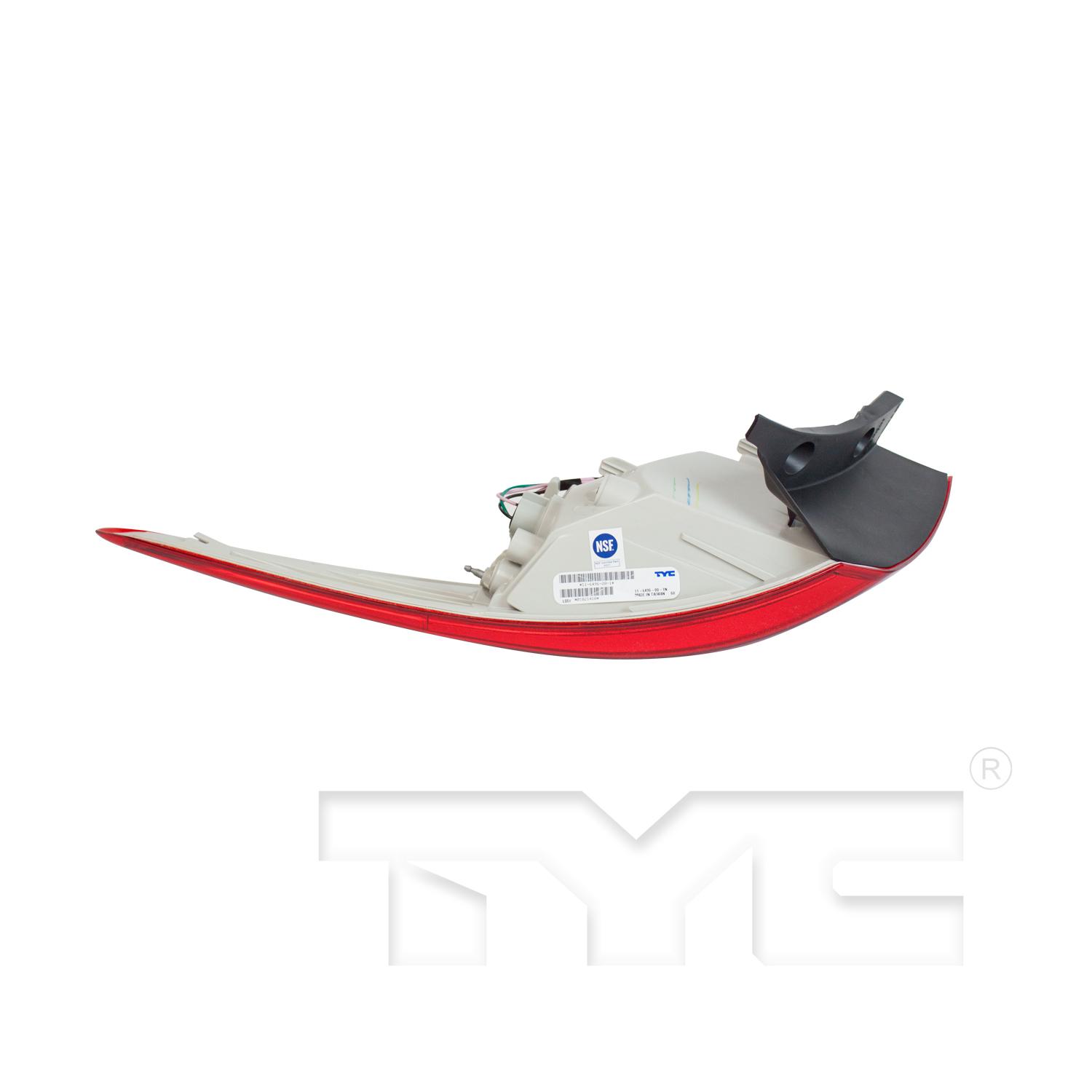 TYC 11649600 Tail Light Assembly product image 6 of 6