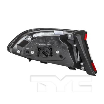 TYC 11649700 Tail Light Assembly product image 2 of 6