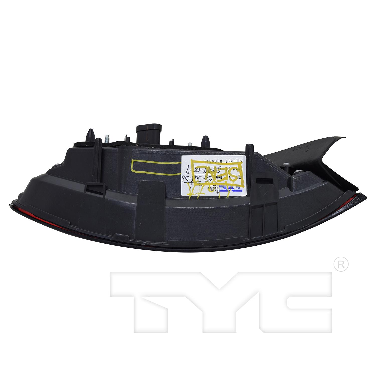 TYC 116497009 Tail Light Assembly product image 6 of 6