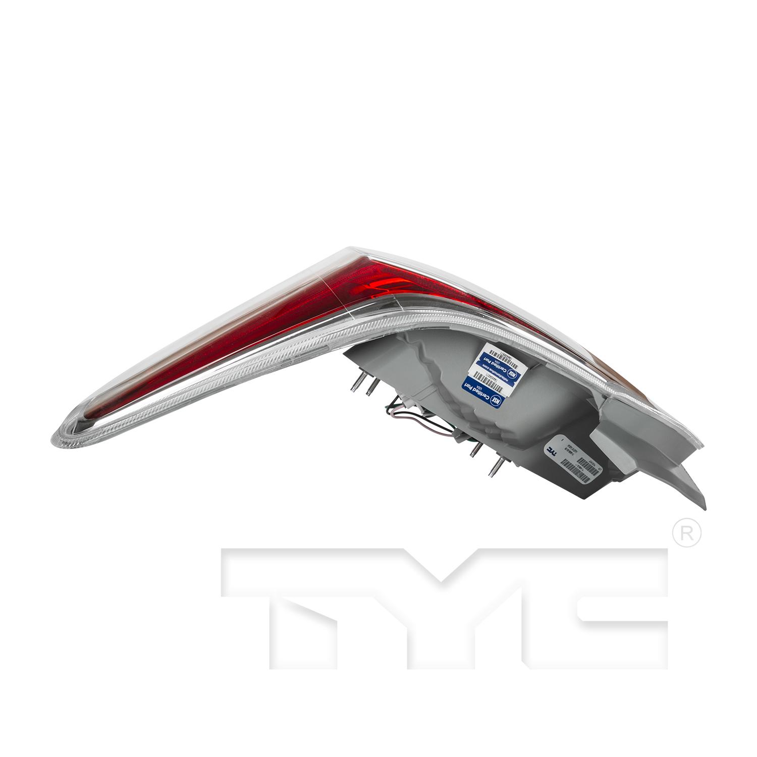TYC 11649900 Tail Light Assembly product image 5 of 6