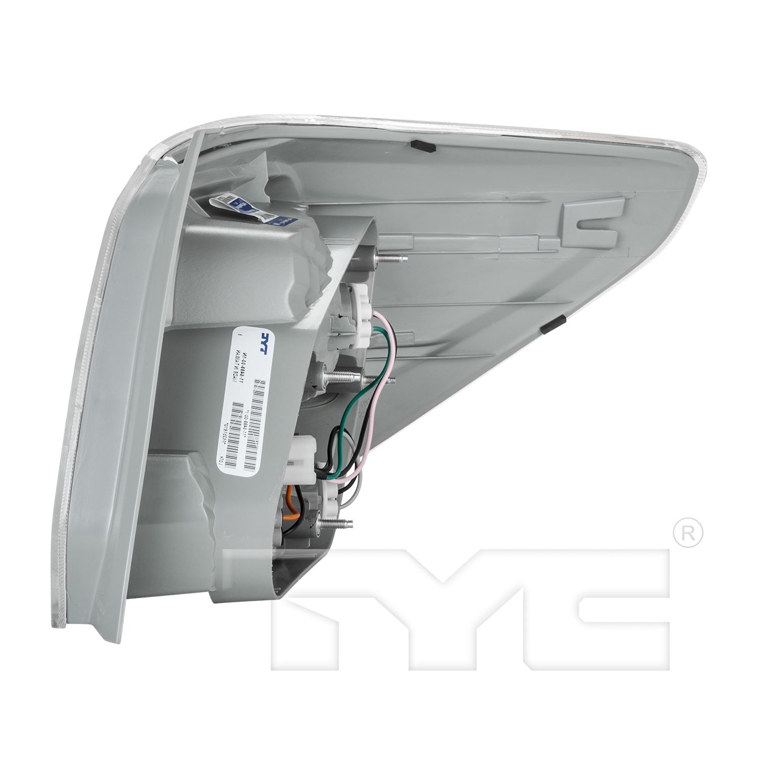 TYC 11650000 Tail Light Assembly product image 4 of 6