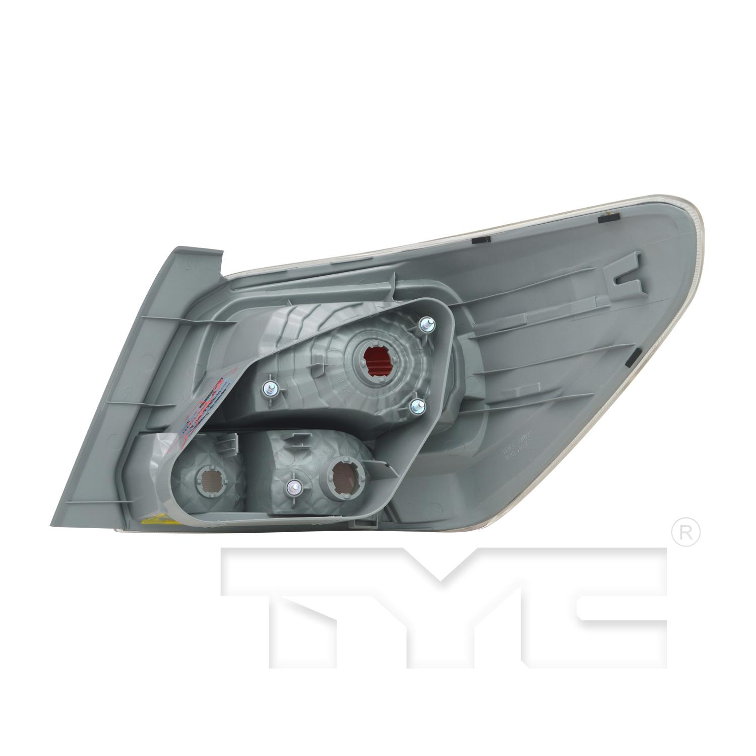 TYC 116500019 Tail Light Assembly product image 2 of 6