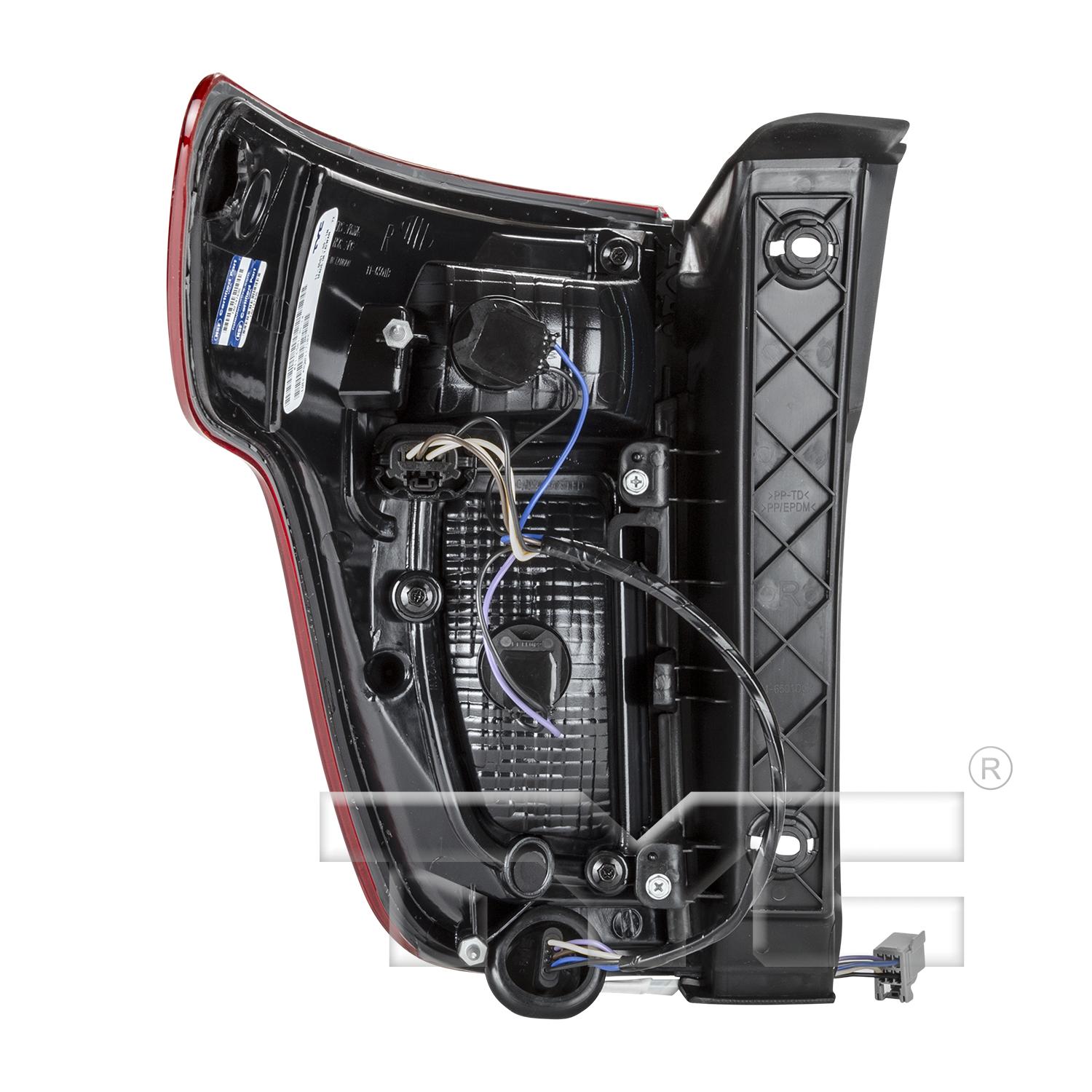 TYC 116501009 Tail Light Assembly product image 2 of 2