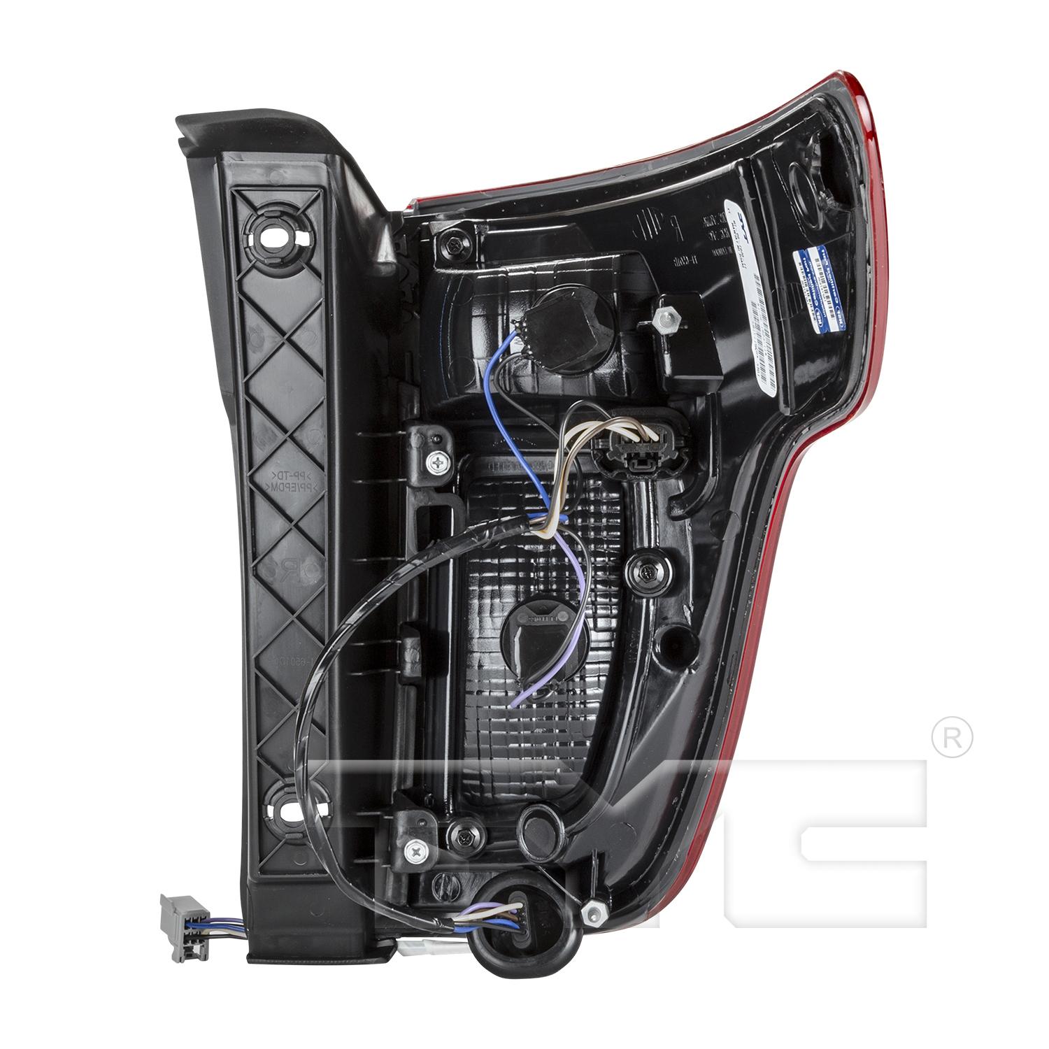TYC 116502009 Tail Light Assembly product image 2 of 2