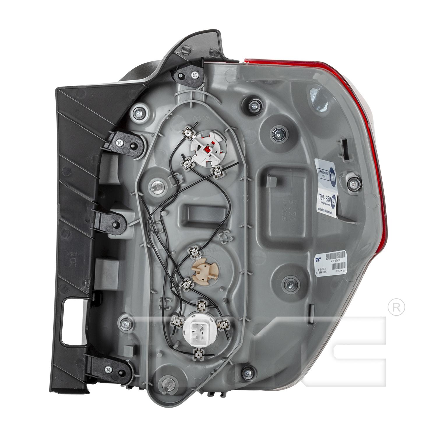 TYC 11650690 Tail Light Assembly product image 5 of 12