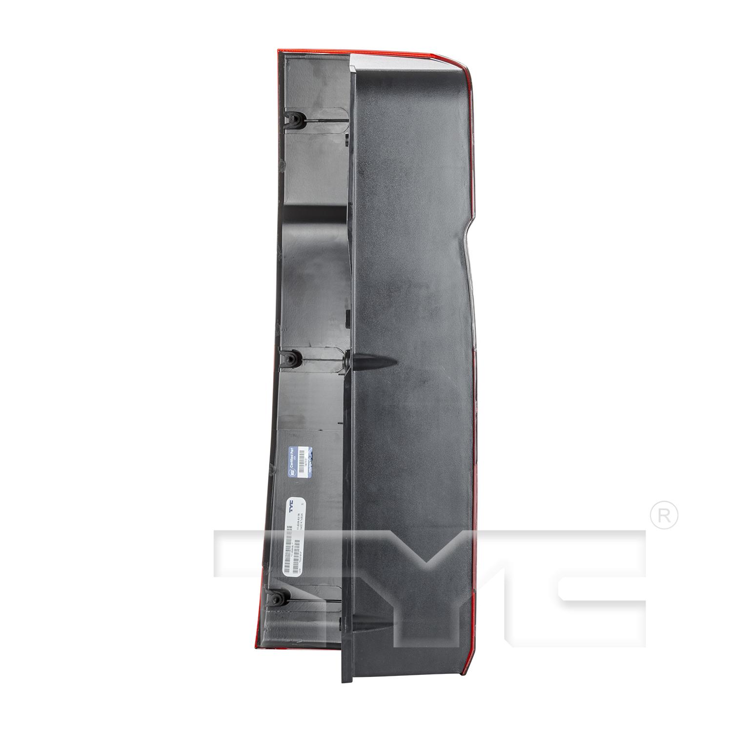 TYC 11650990 Tail Light Assembly product image 4 of 6