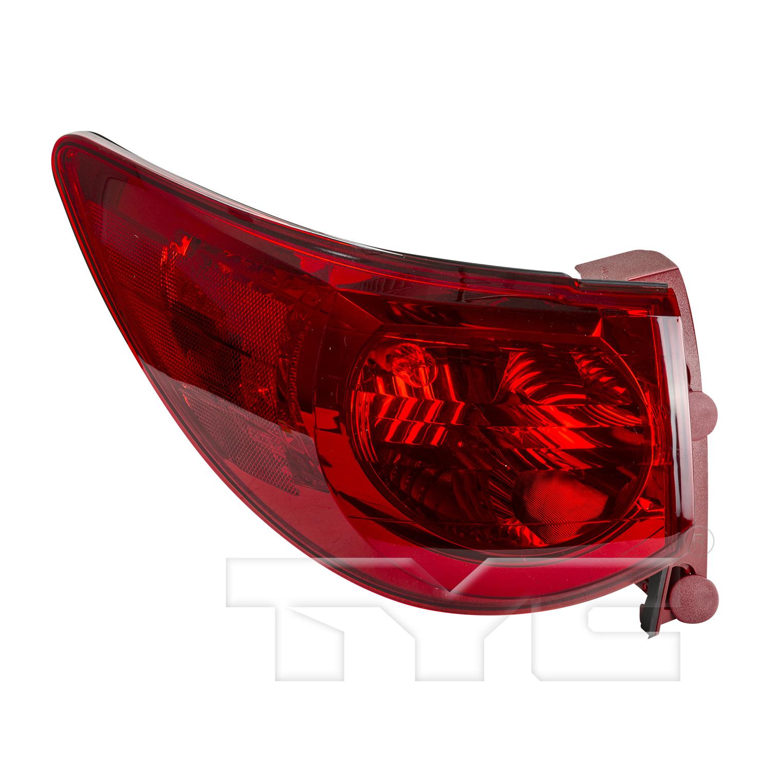 TYC 11652000 Tail Light Assembly product image 1 of 6