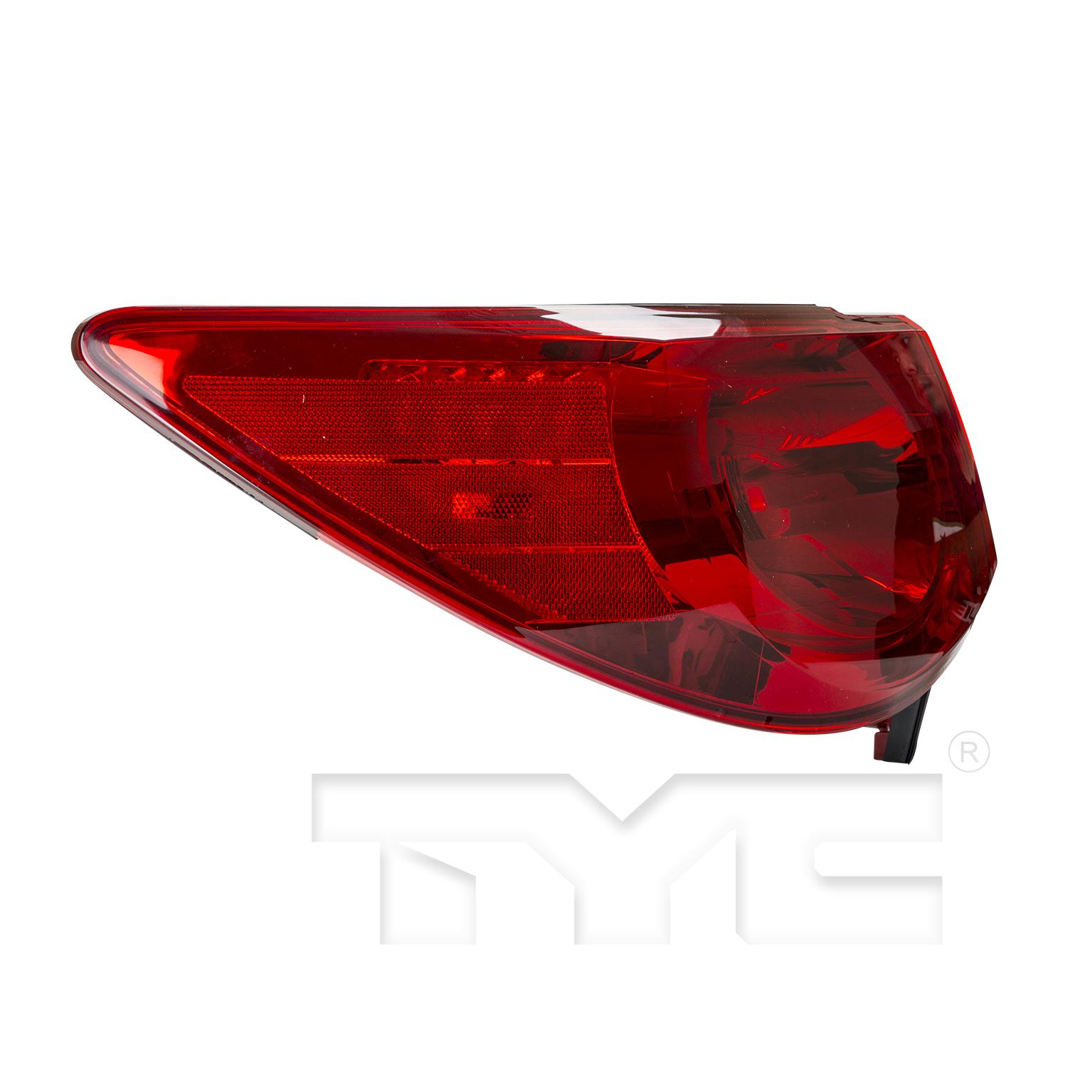 TYC 116520009 Tail Light Assembly product image 3 of 6