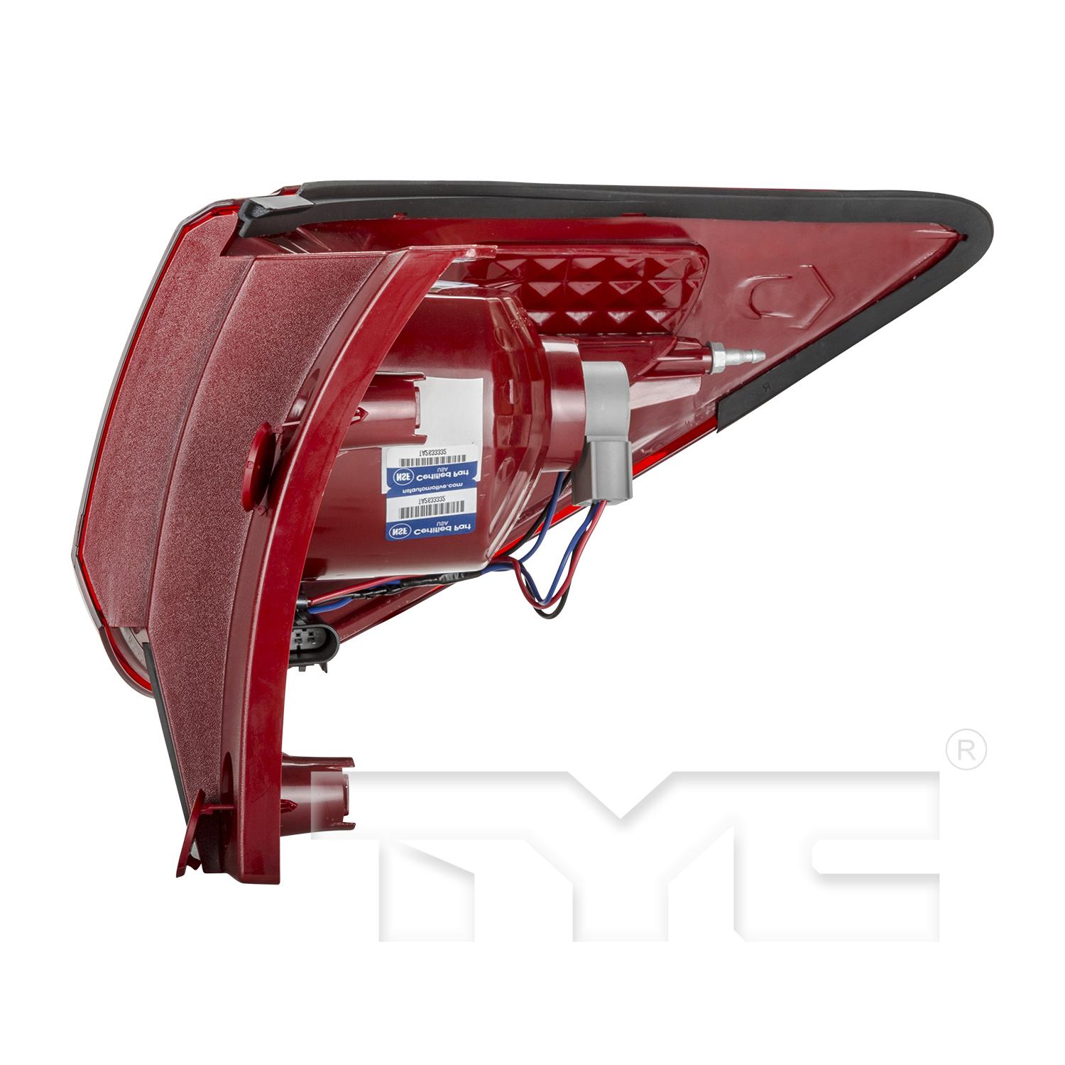 TYC 116520009 Tail Light Assembly product image 4 of 6
