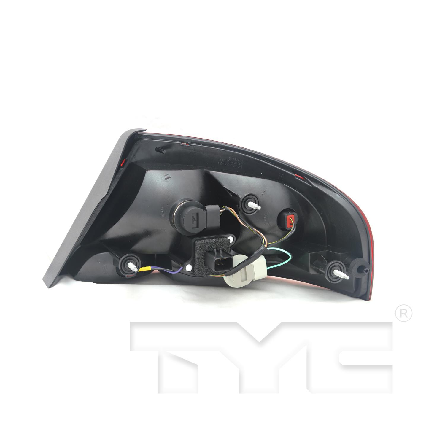 TYC 11652800 Tail Light Assembly product image 2 of 2