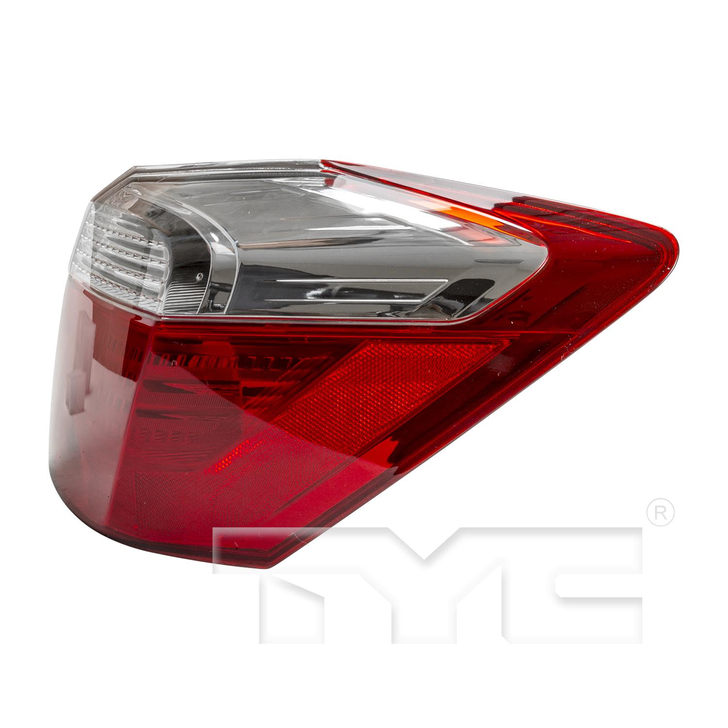 TYC 11652900 Tail Light Assembly product image 4 of 7