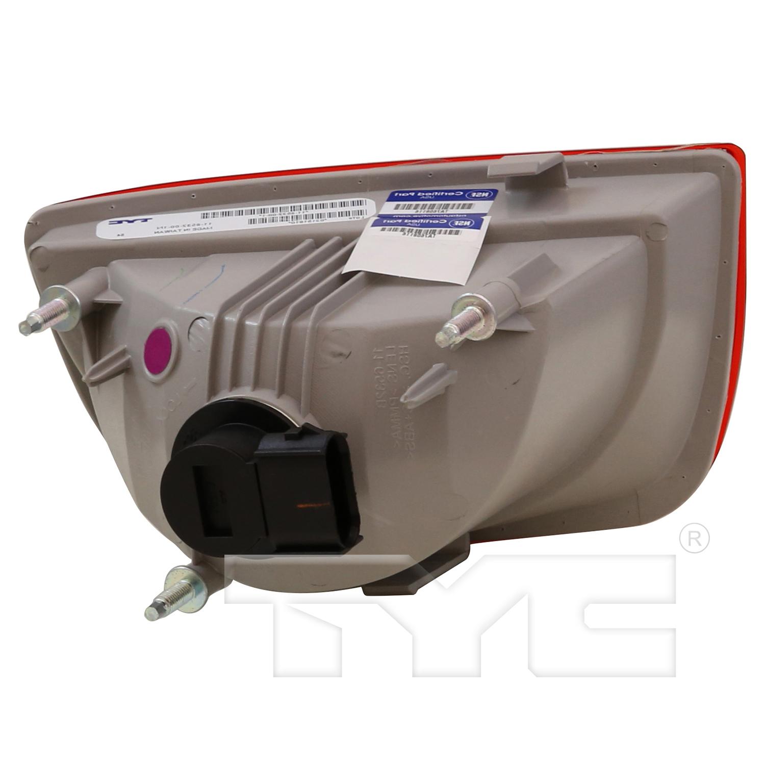 TYC 11653100 - Tail Light Assembly TYC 11653100 Tail Light Assembly product image 2 of 6