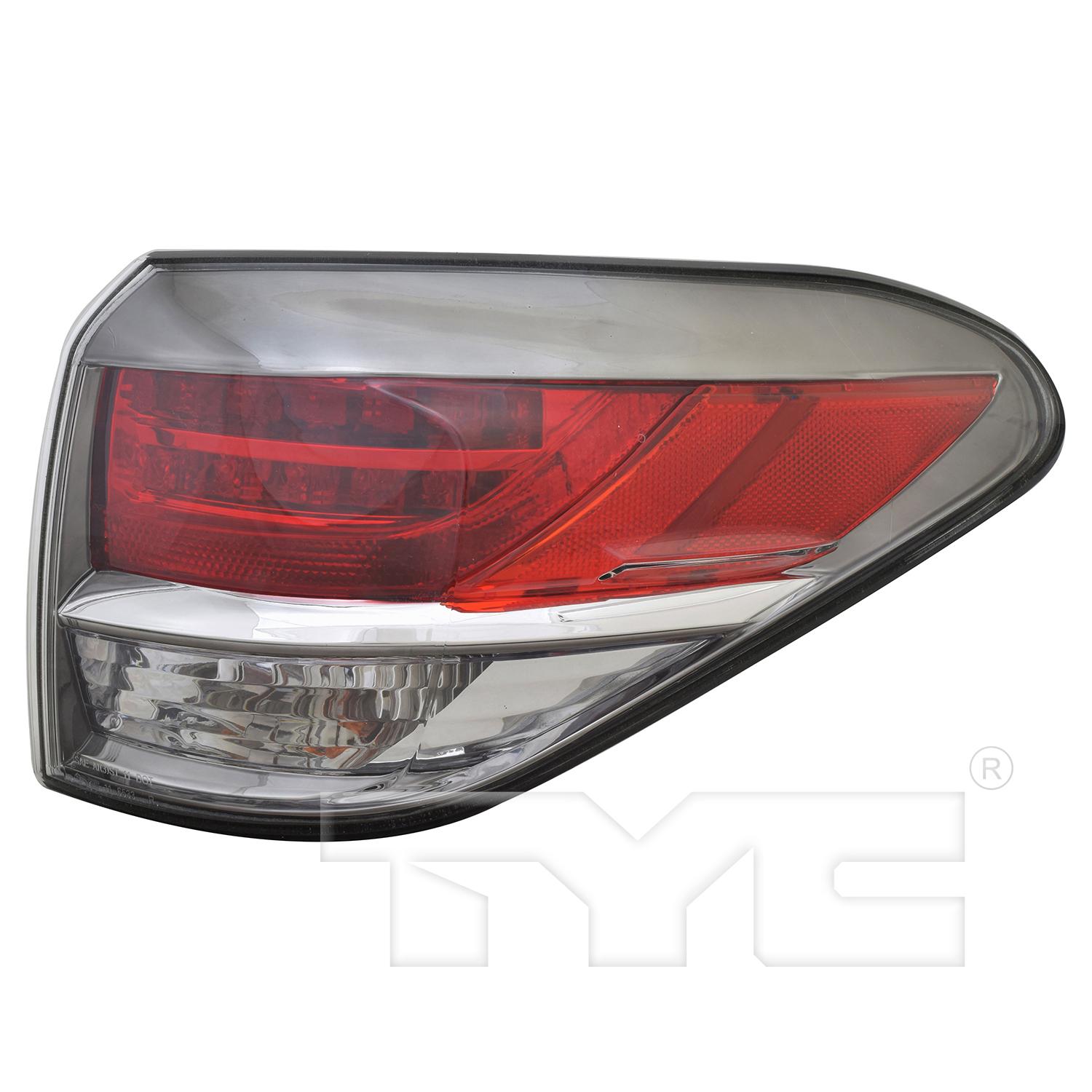 TYC 116533009 Tail Light Assembly product image 1 of 6