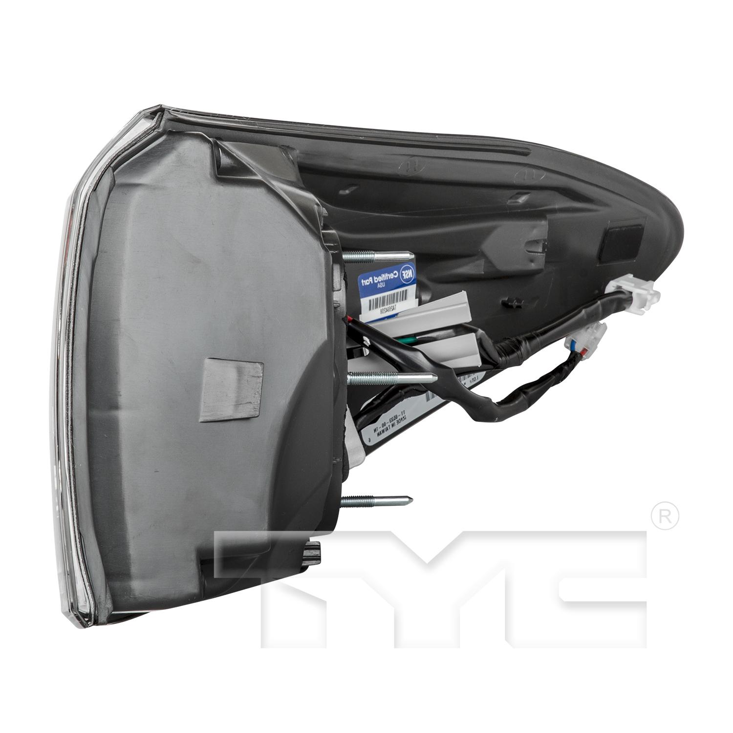 TYC 11653400 Tail Light Assembly product image 2 of 12