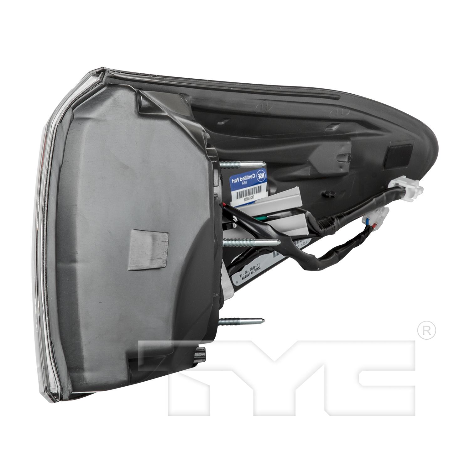 TYC 11653400 Tail Light Assembly product image 7 of 12