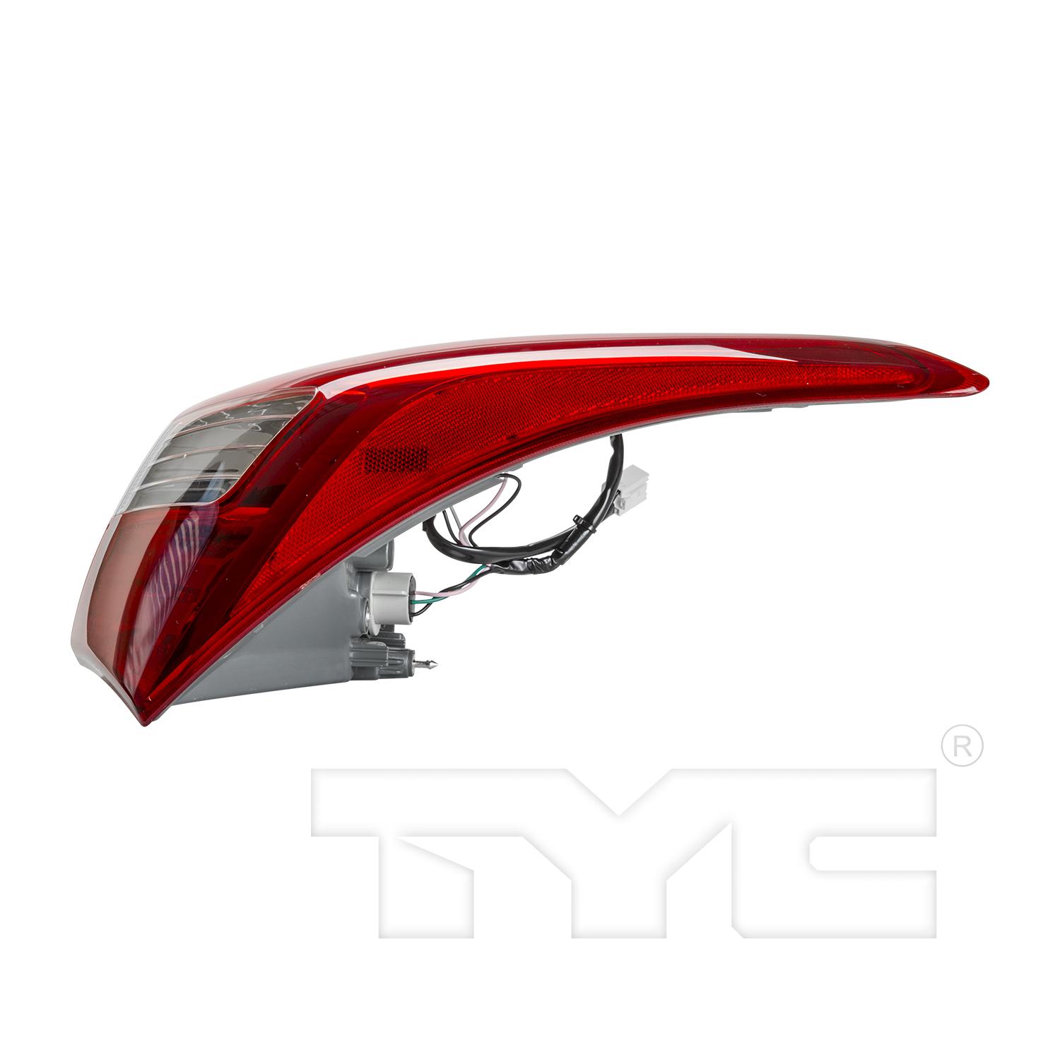 TYC 11653500 Tail Light Assembly product image 4 of 6