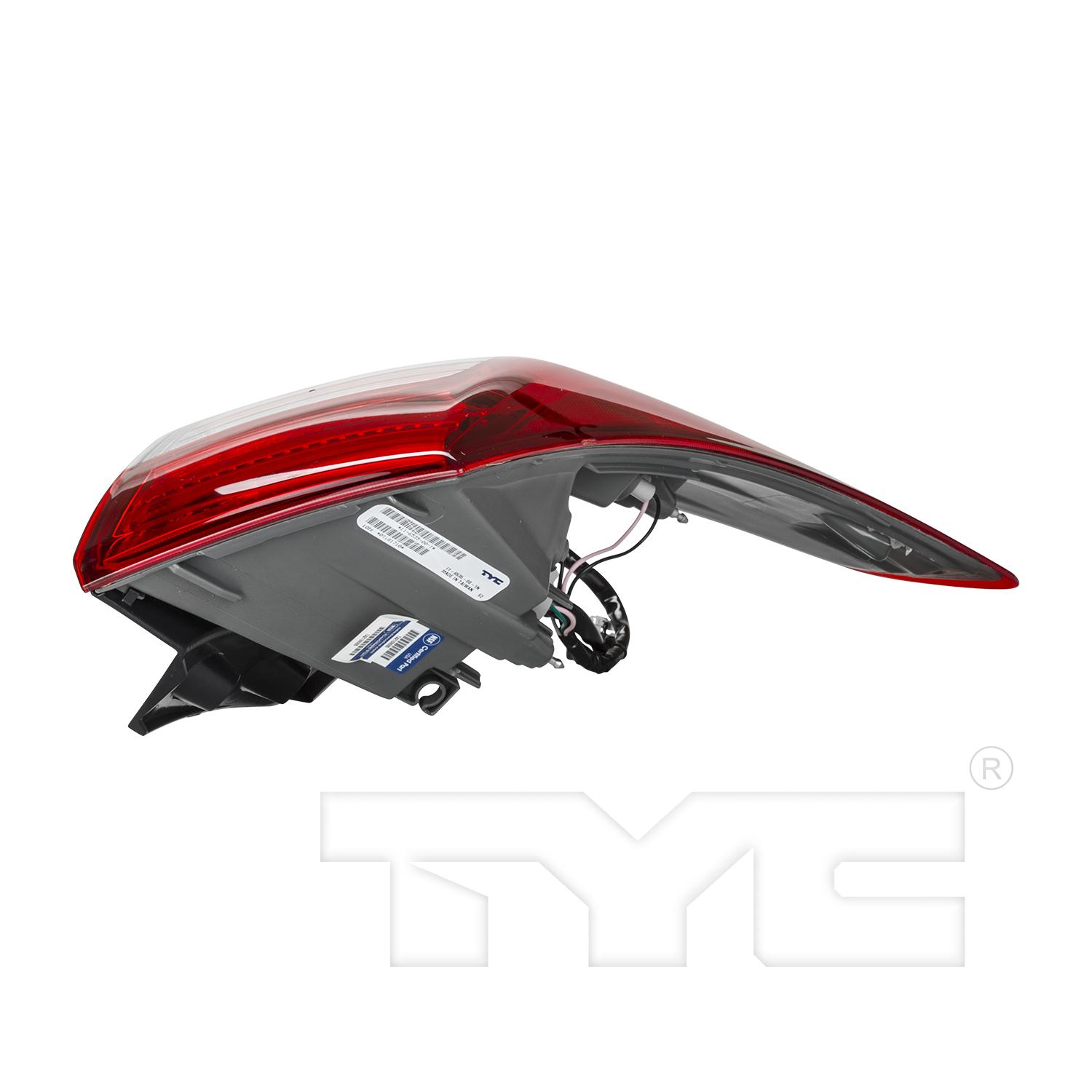 TYC 11653500 Tail Light Assembly product image 6 of 6