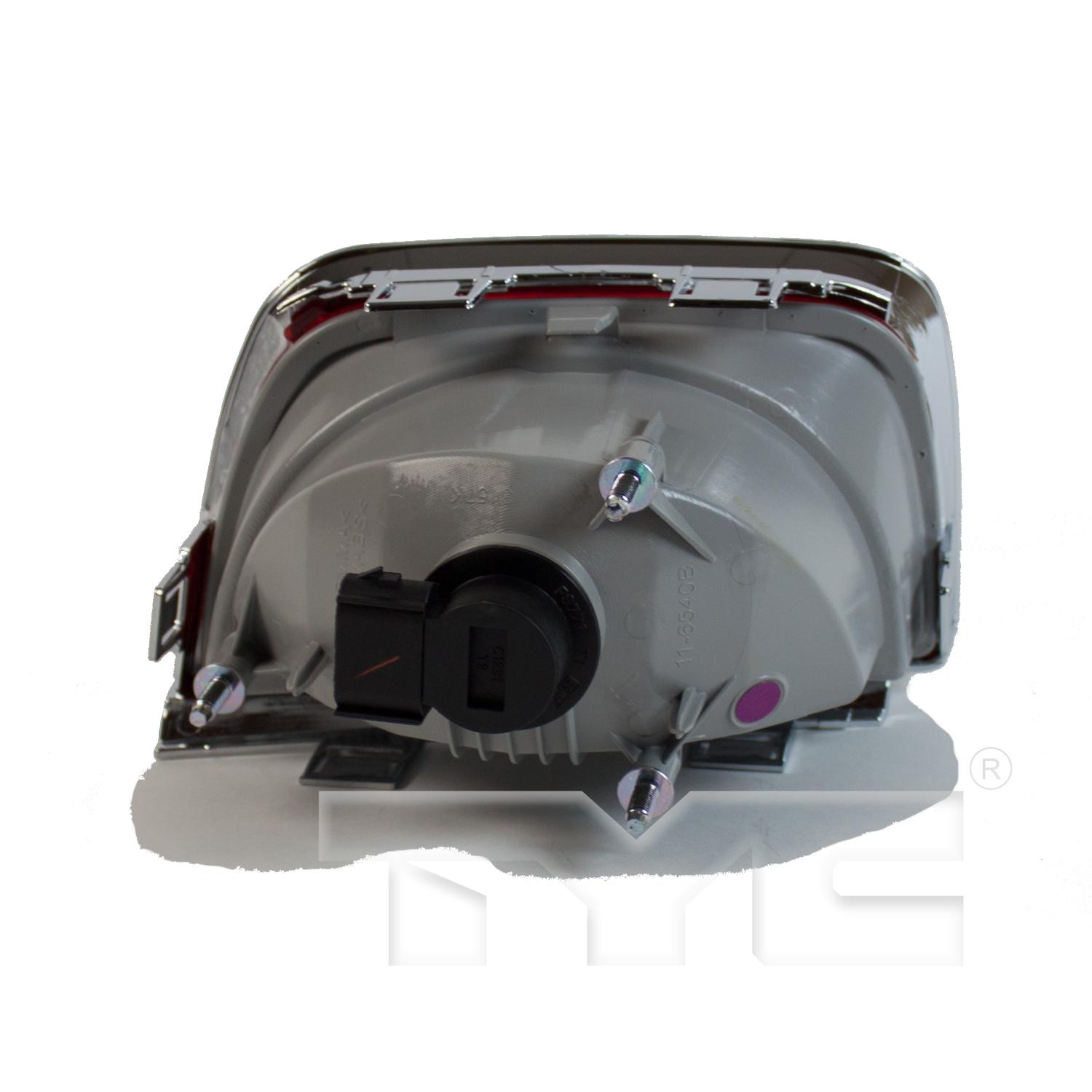 TYC 11654000 Tail Light Assembly product image 2 of 6