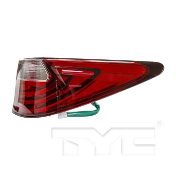 TYC 11654500 Tail Light Assembly product image 3 of 6