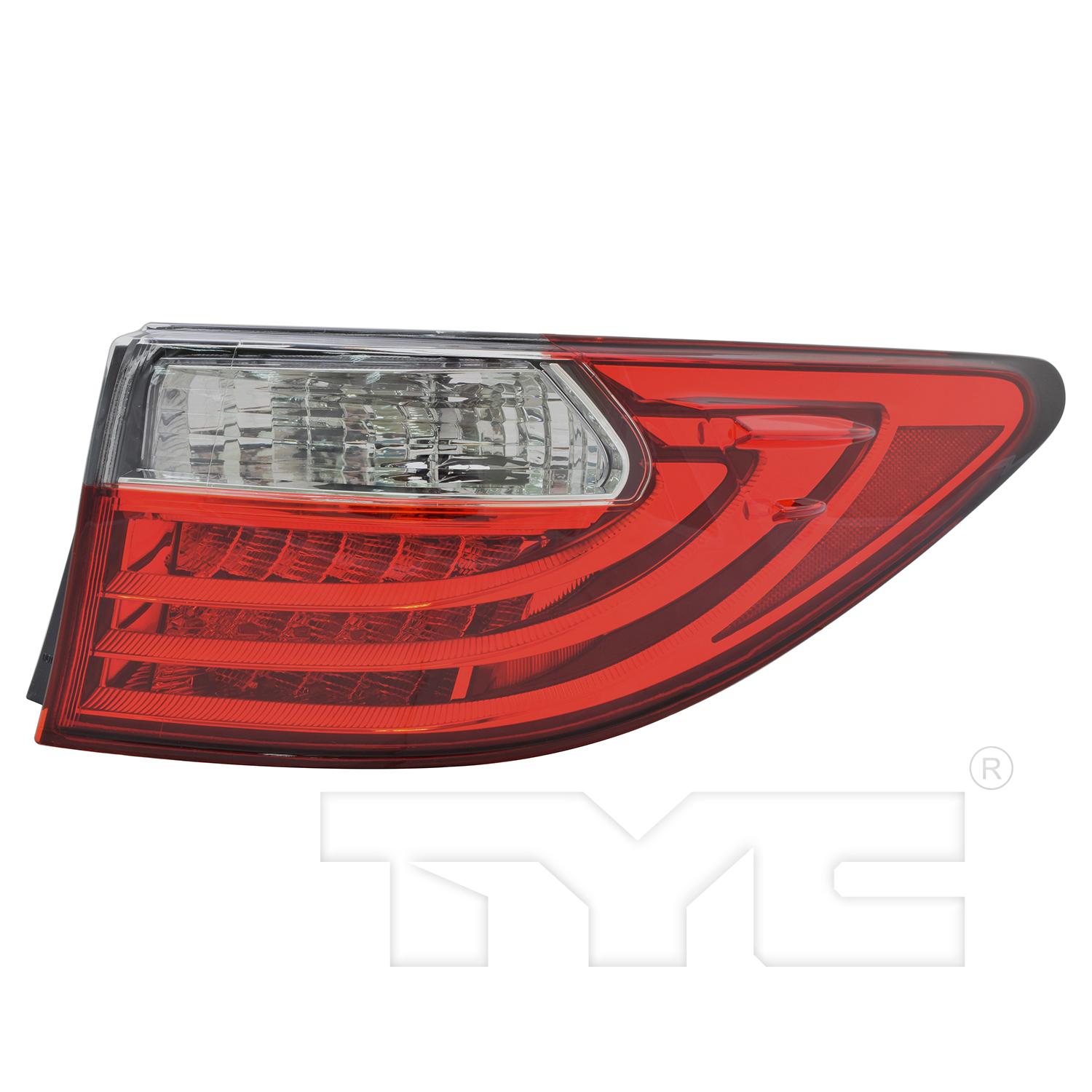 TYC 116545009 Tail Light Assembly product image 1 of 6
