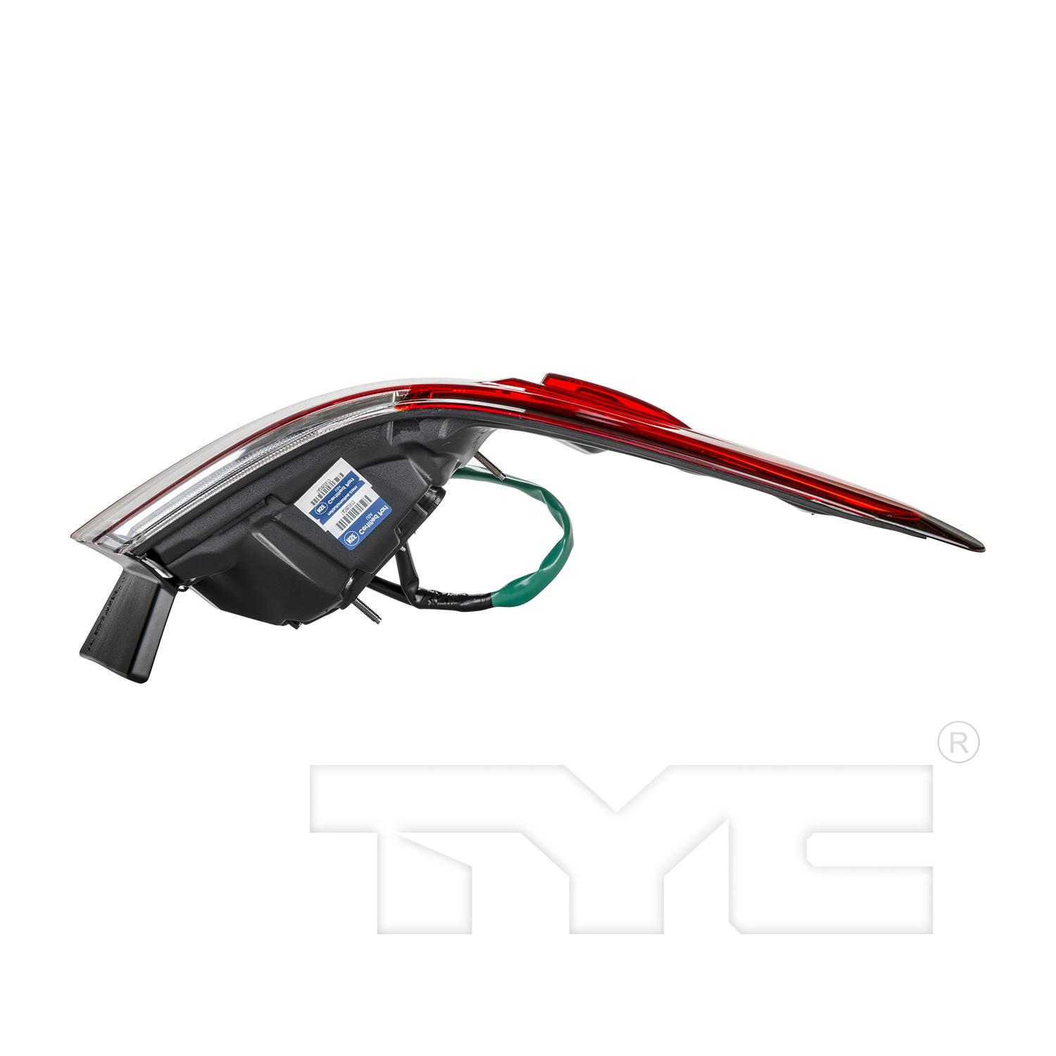 TYC 11654600 Tail Light Assembly product image 5 of 6