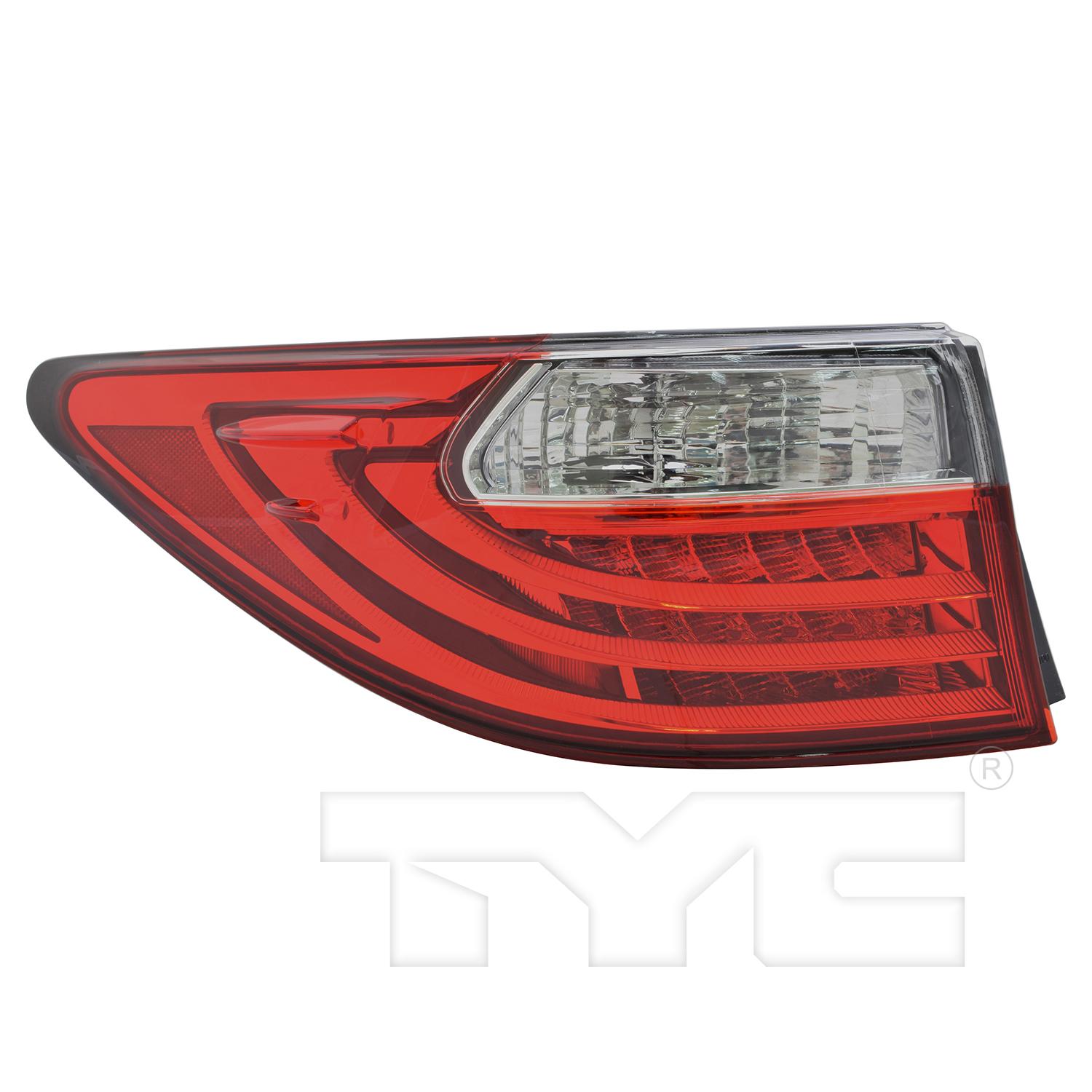 TYC 116546009 Tail Light Assembly product image 10 of 12