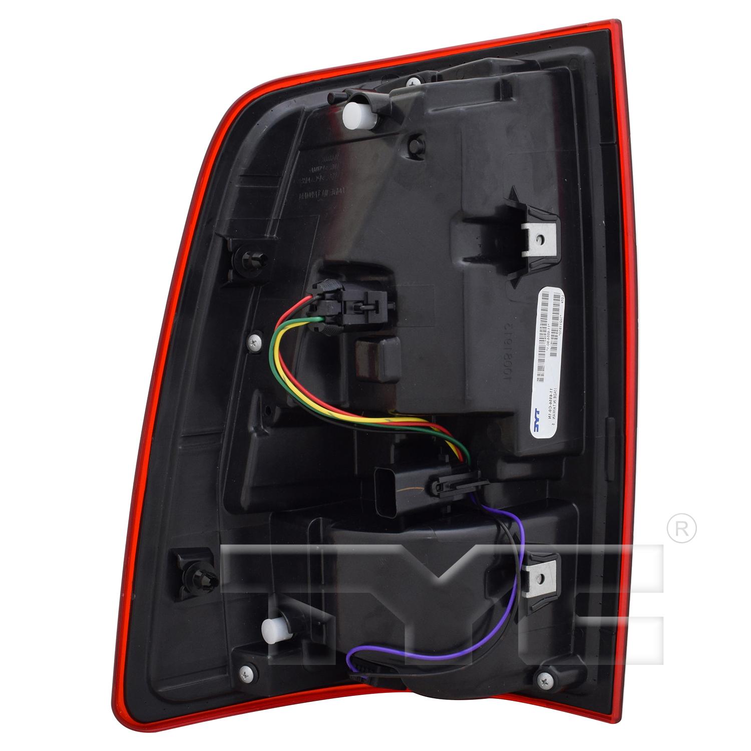 TYC 116555909 Tail Light Assembly product image 2 of 6