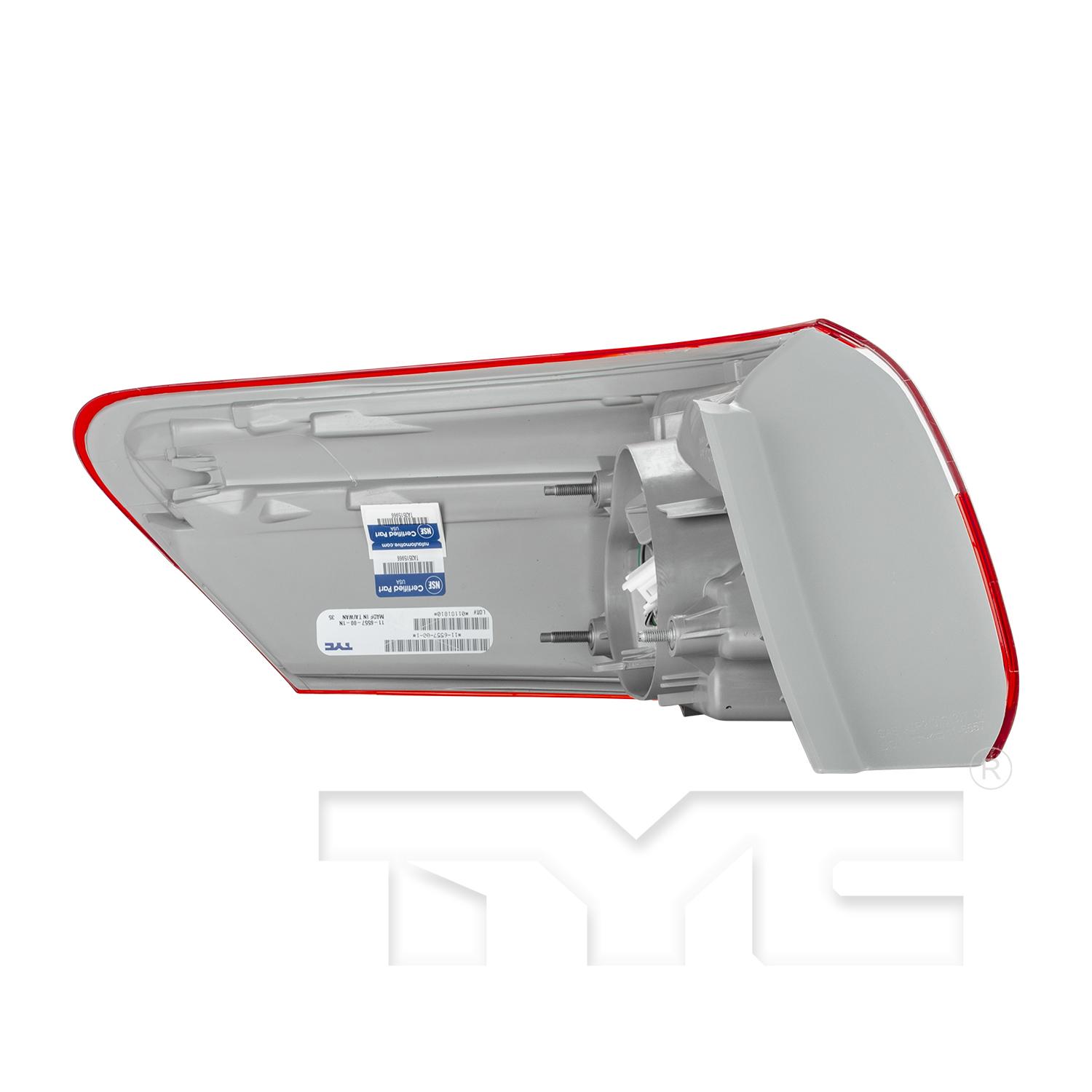 TYC 11655700 Tail Light Assembly product image 3 of 6
