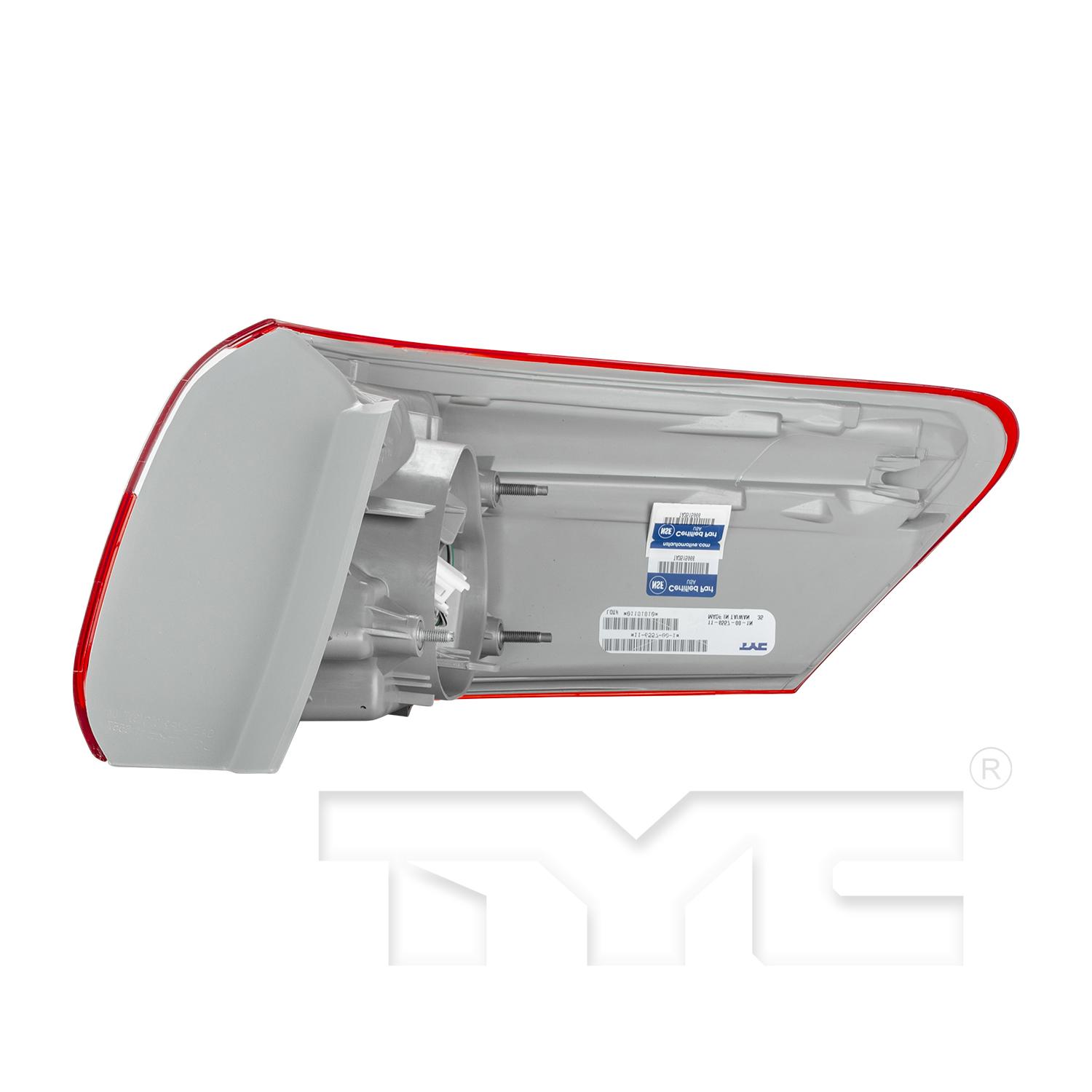 TYC 11655800 Tail Light Assembly product image 3 of 6
