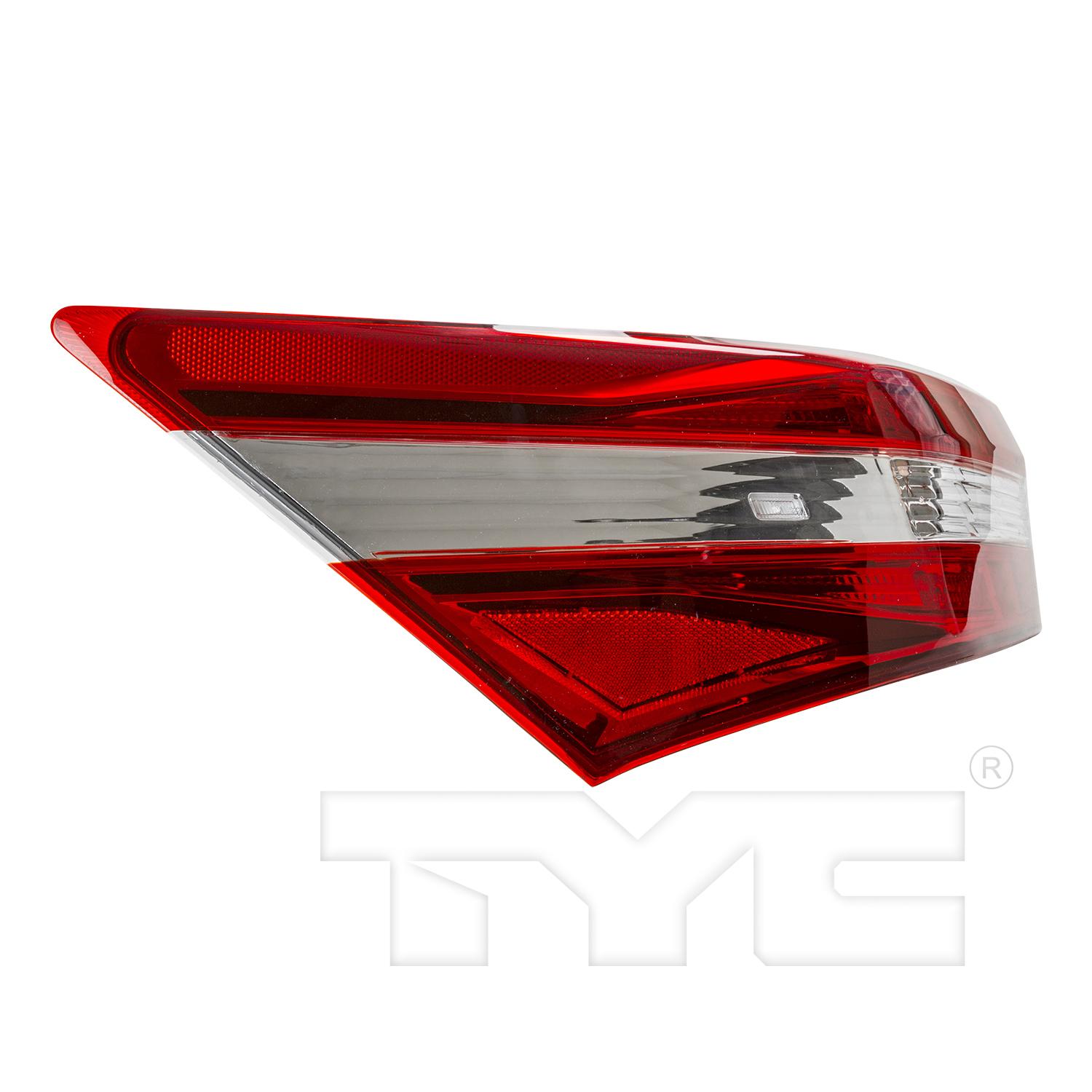 TYC 11656000 Tail Light Assembly product image 4 of 6