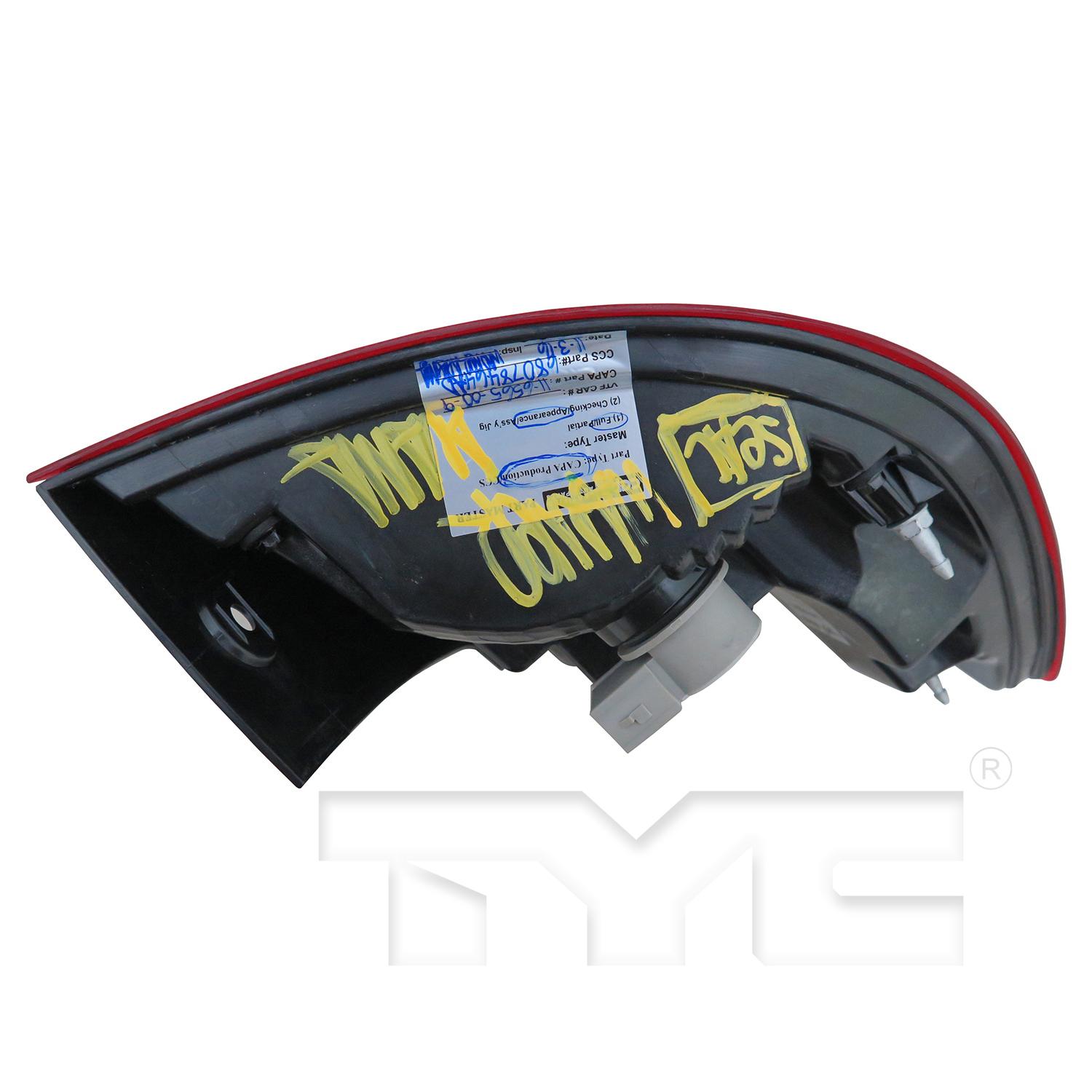 TYC 11656500 - Tail Light Assembly TYC 11656500 Tail Light Assembly product image 6 of 6