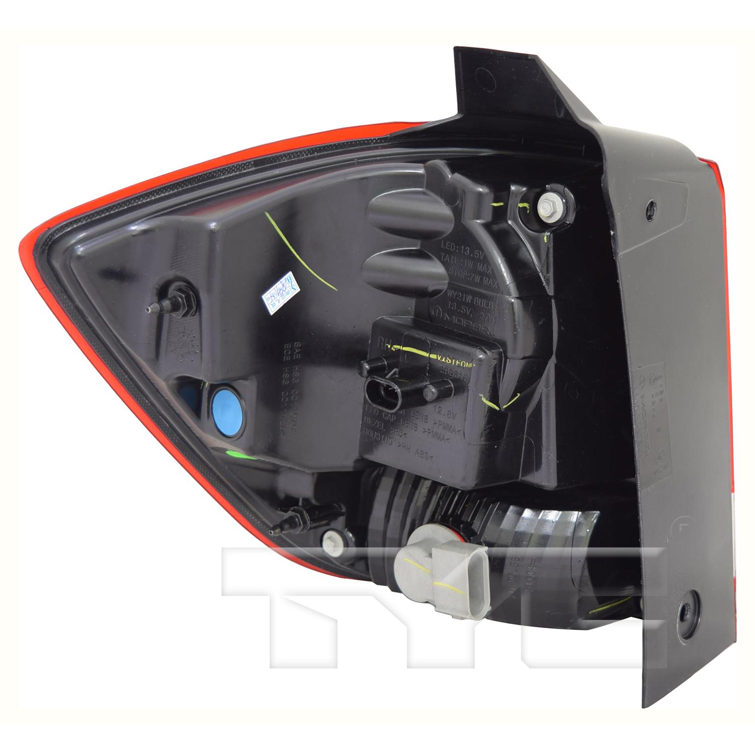 TYC 116565909 Tail Light Assembly product image 2 of 6