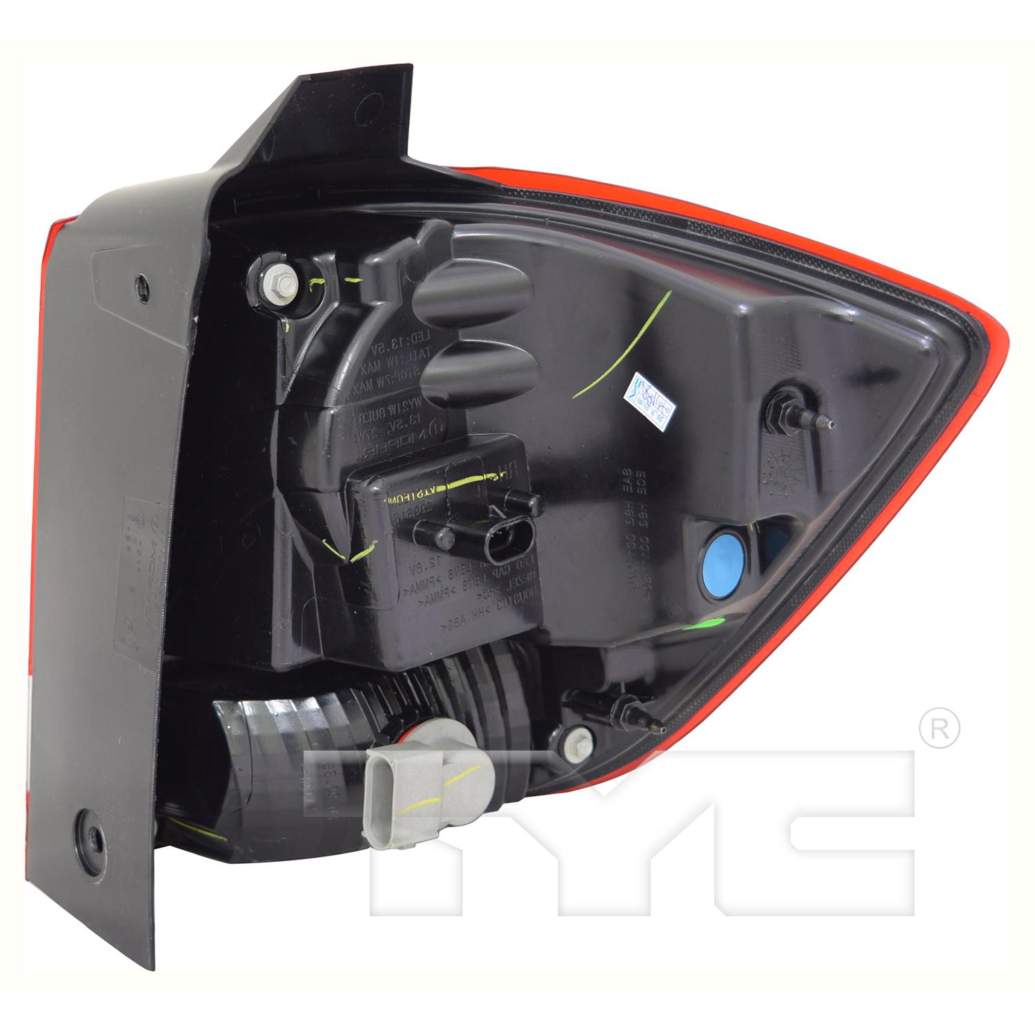 TYC 116566909 Tail Light Assembly product image 2 of 6