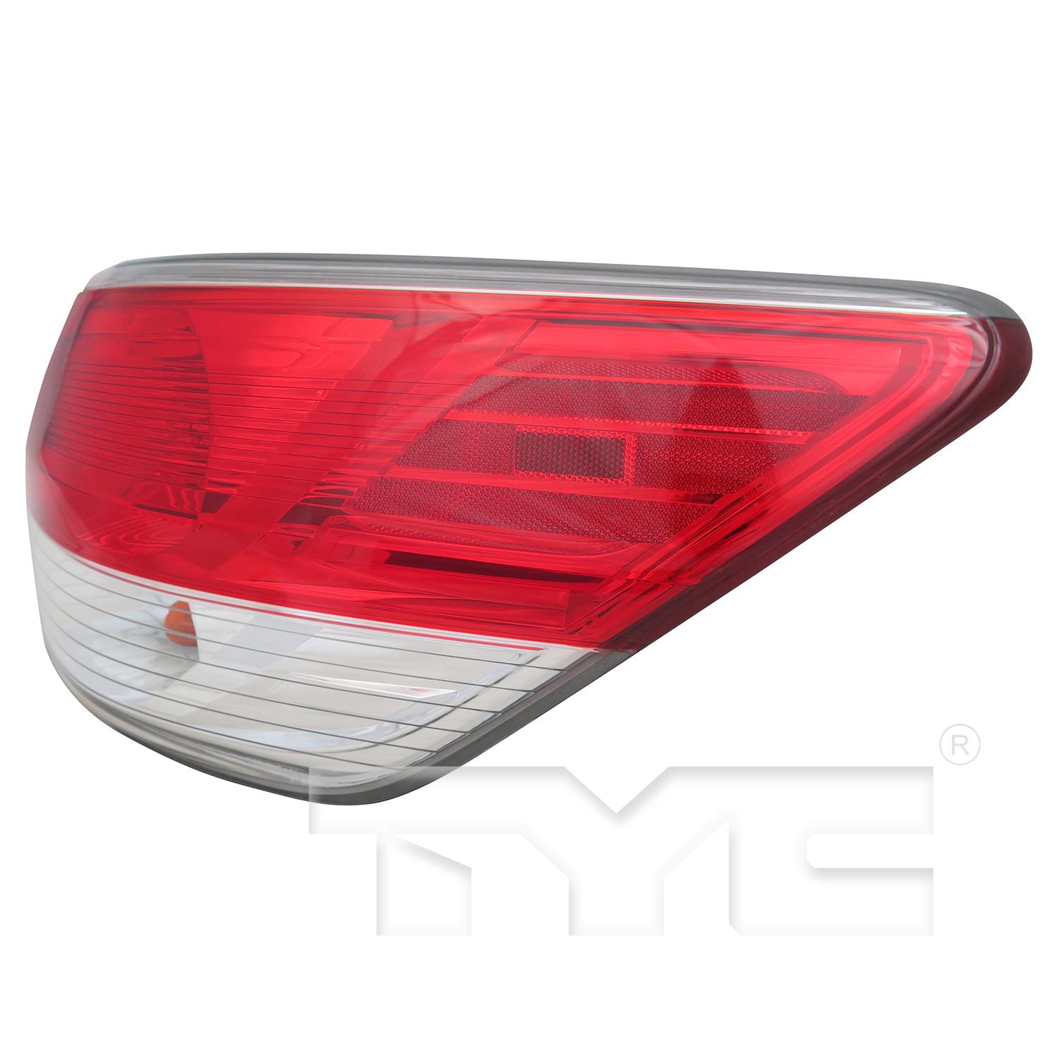 TYC 11656700 Tail Light Assembly product image 4 of 6