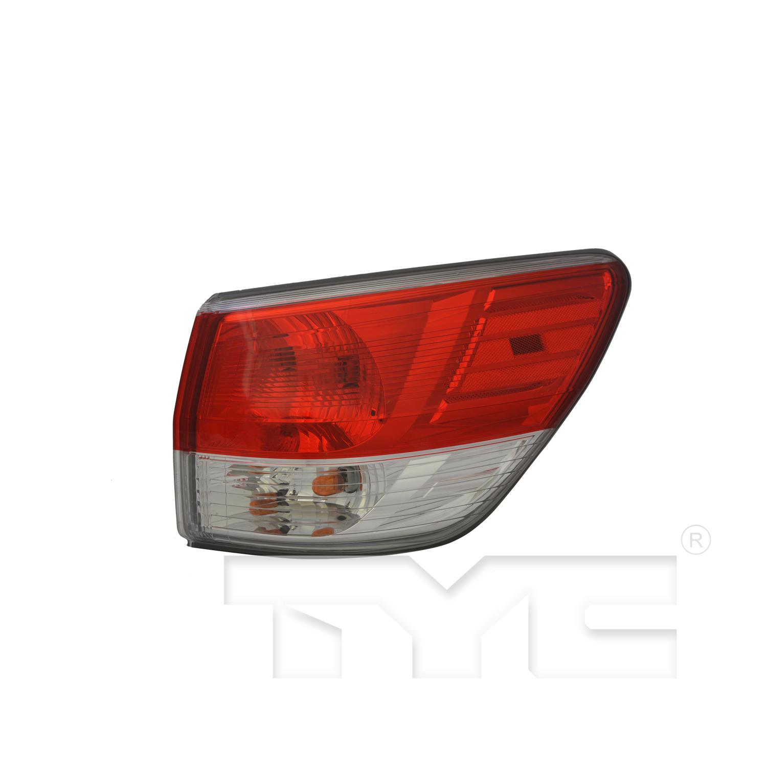 TYC 116567009 Tail Light Assembly product image 1 of 6