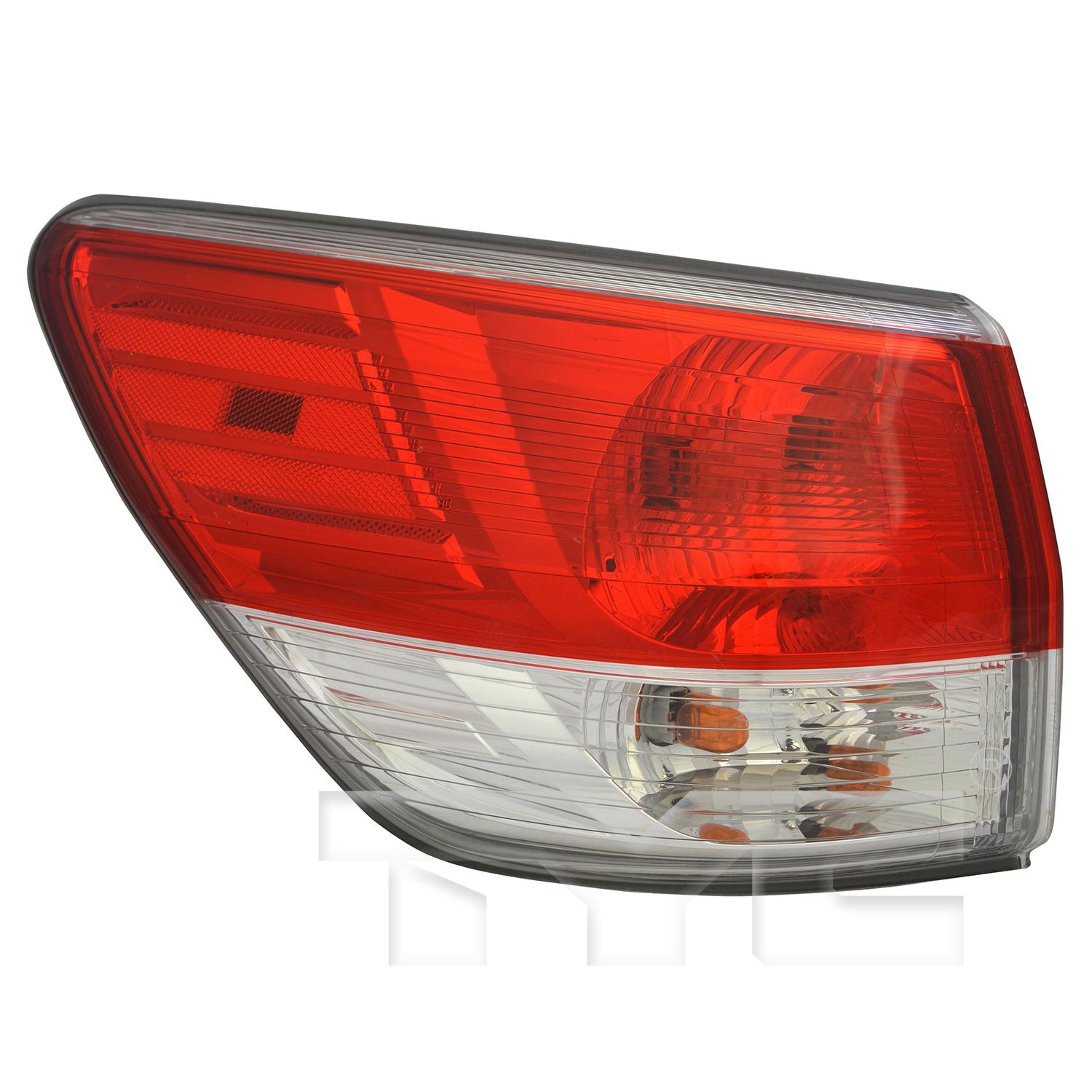 TYC 11656800 Tail Light Assembly product image 1 of 6