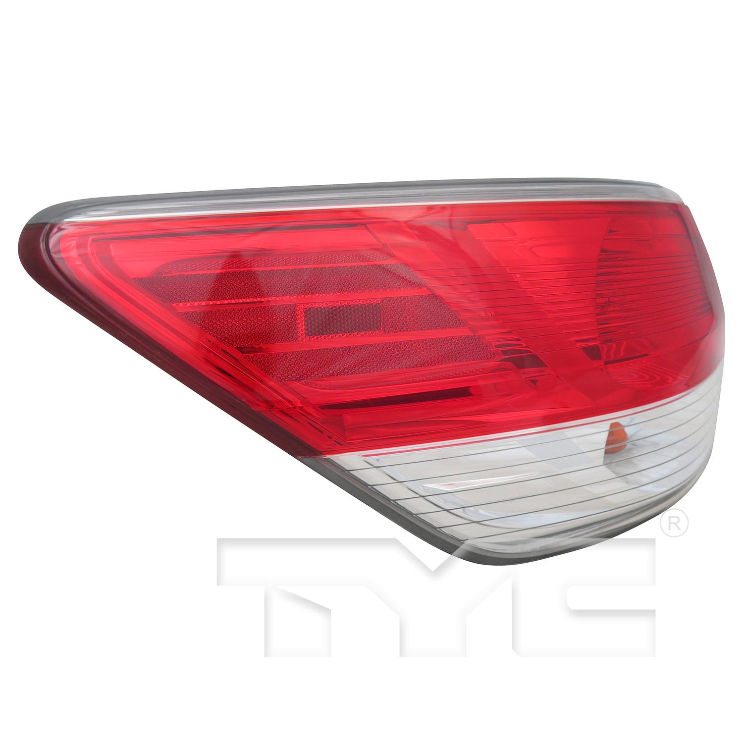 TYC 11656800 Tail Light Assembly product image 4 of 6