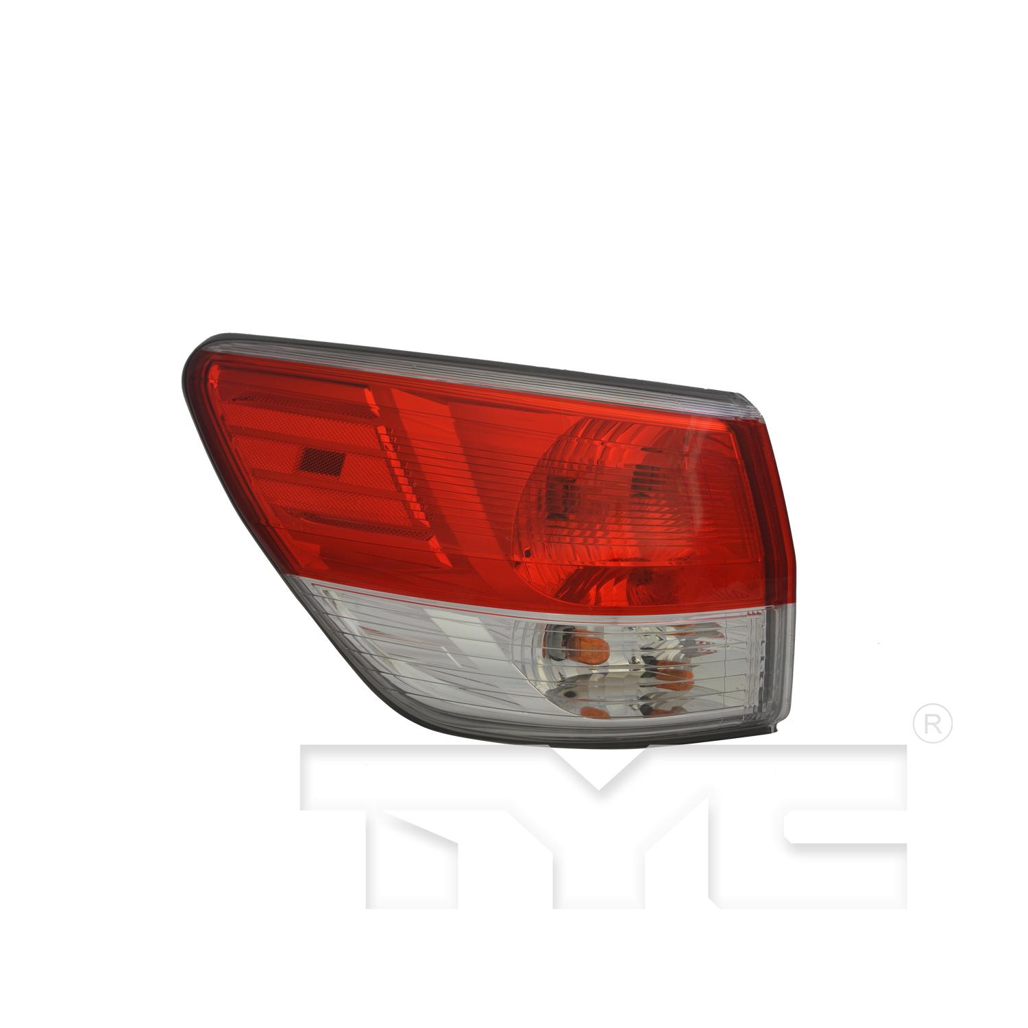 TYC 116568009 Tail Light Assembly product image 1 of 6