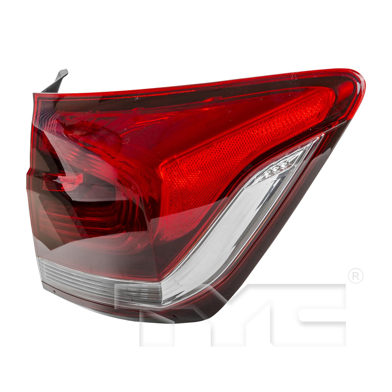TYC 11657300 Tail Light Assembly product image 3 of 6