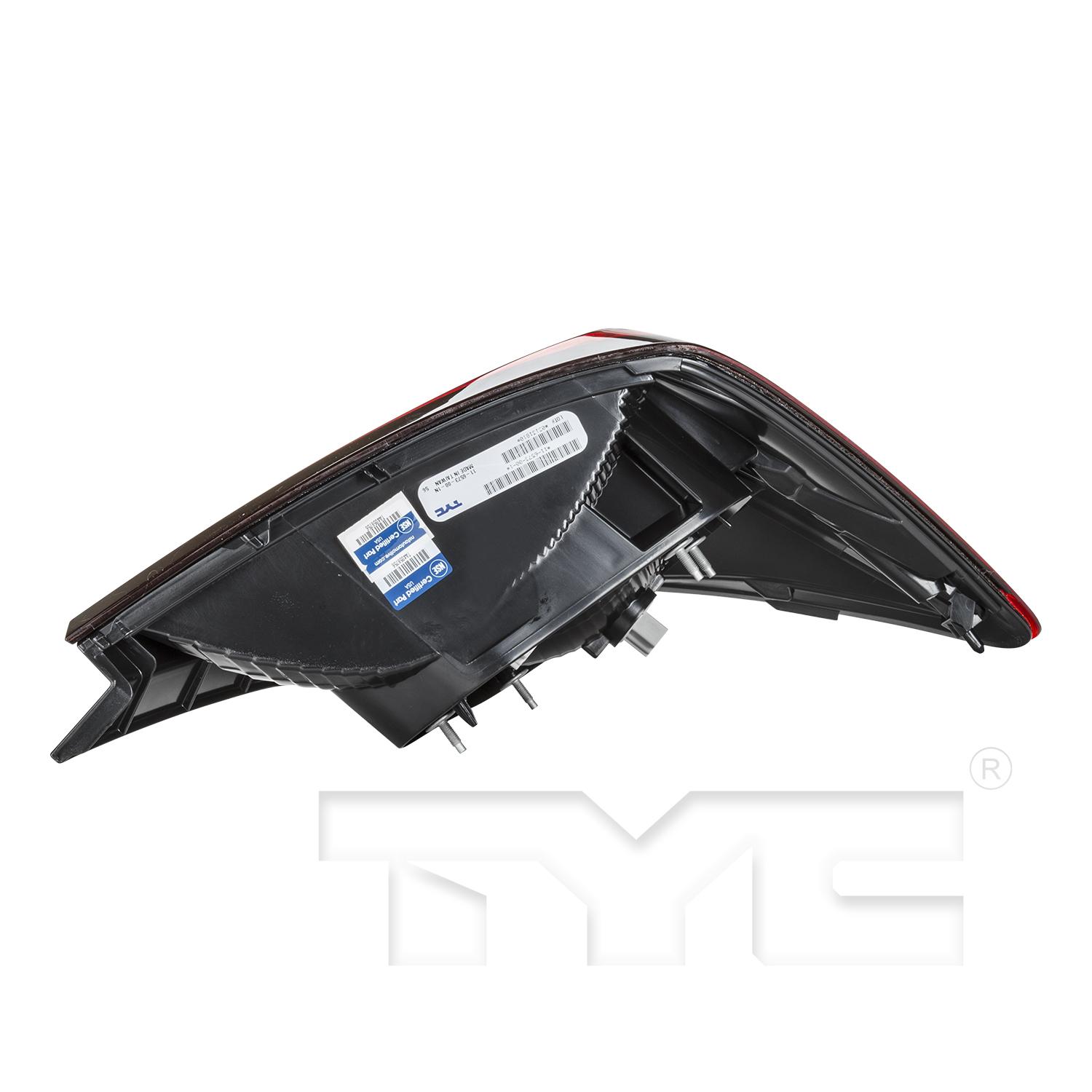 TYC 11657300 Tail Light Assembly product image 6 of 6