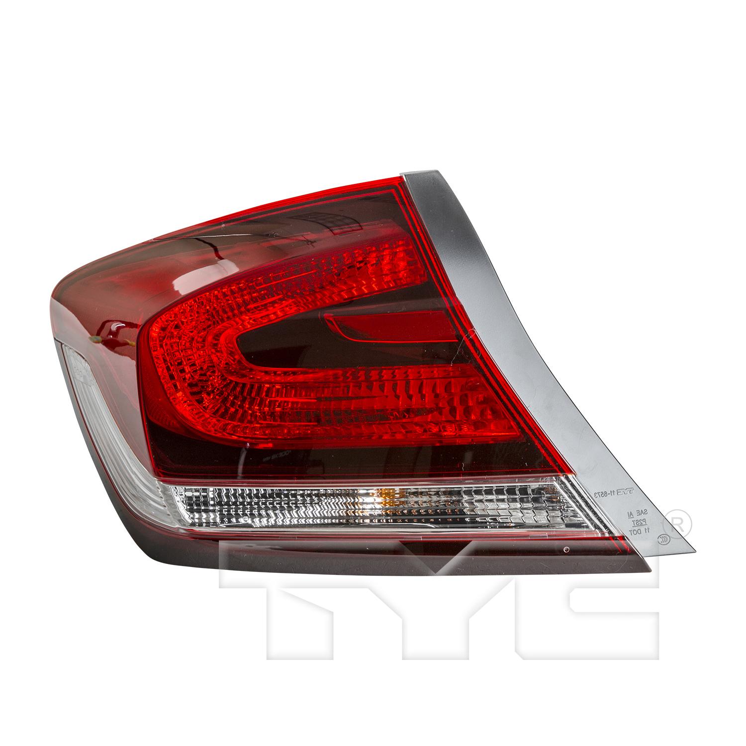 TYC 116574009 Tail Light Assembly product image 1 of 6